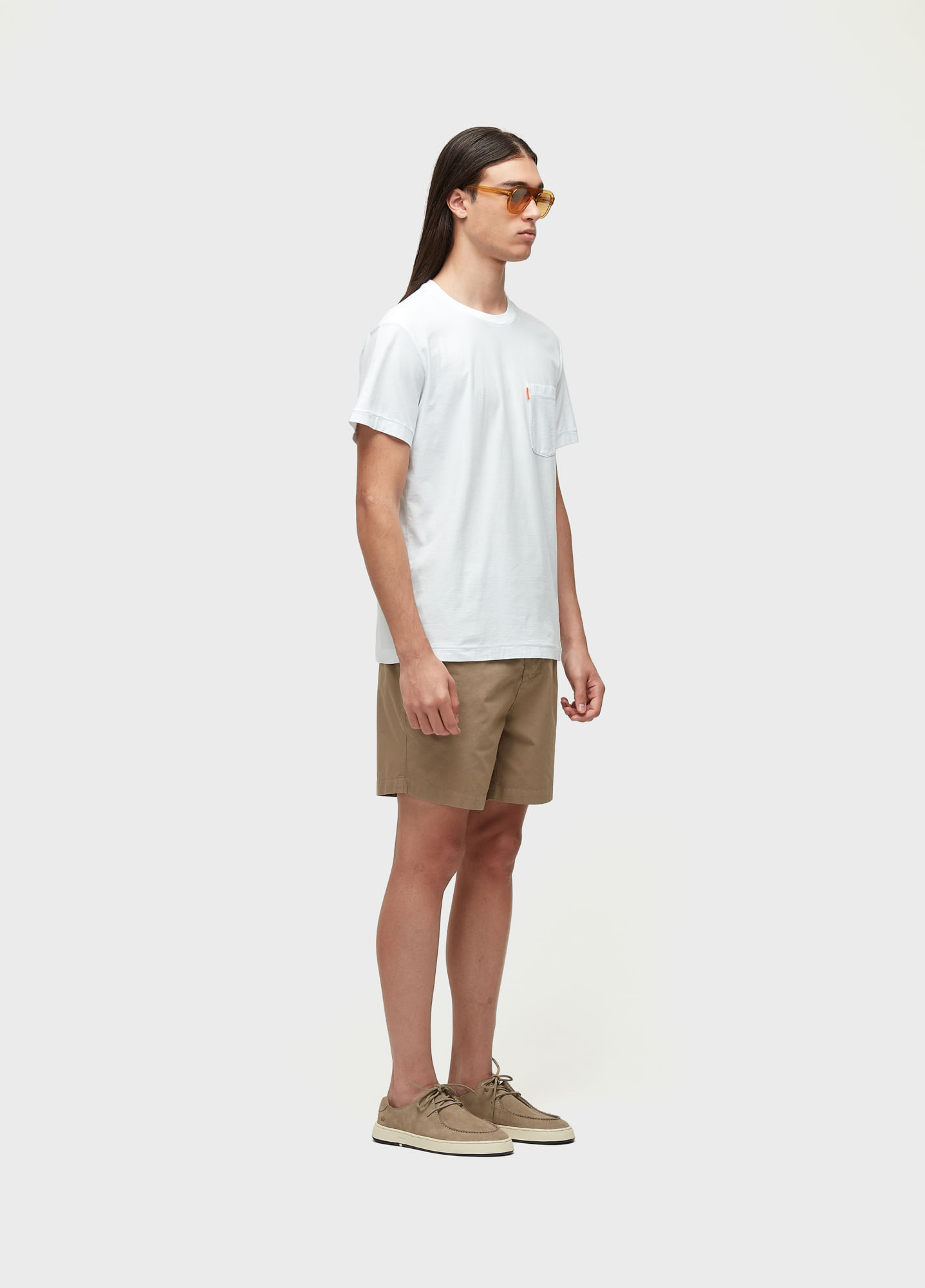 T-shirt washed pocket spot