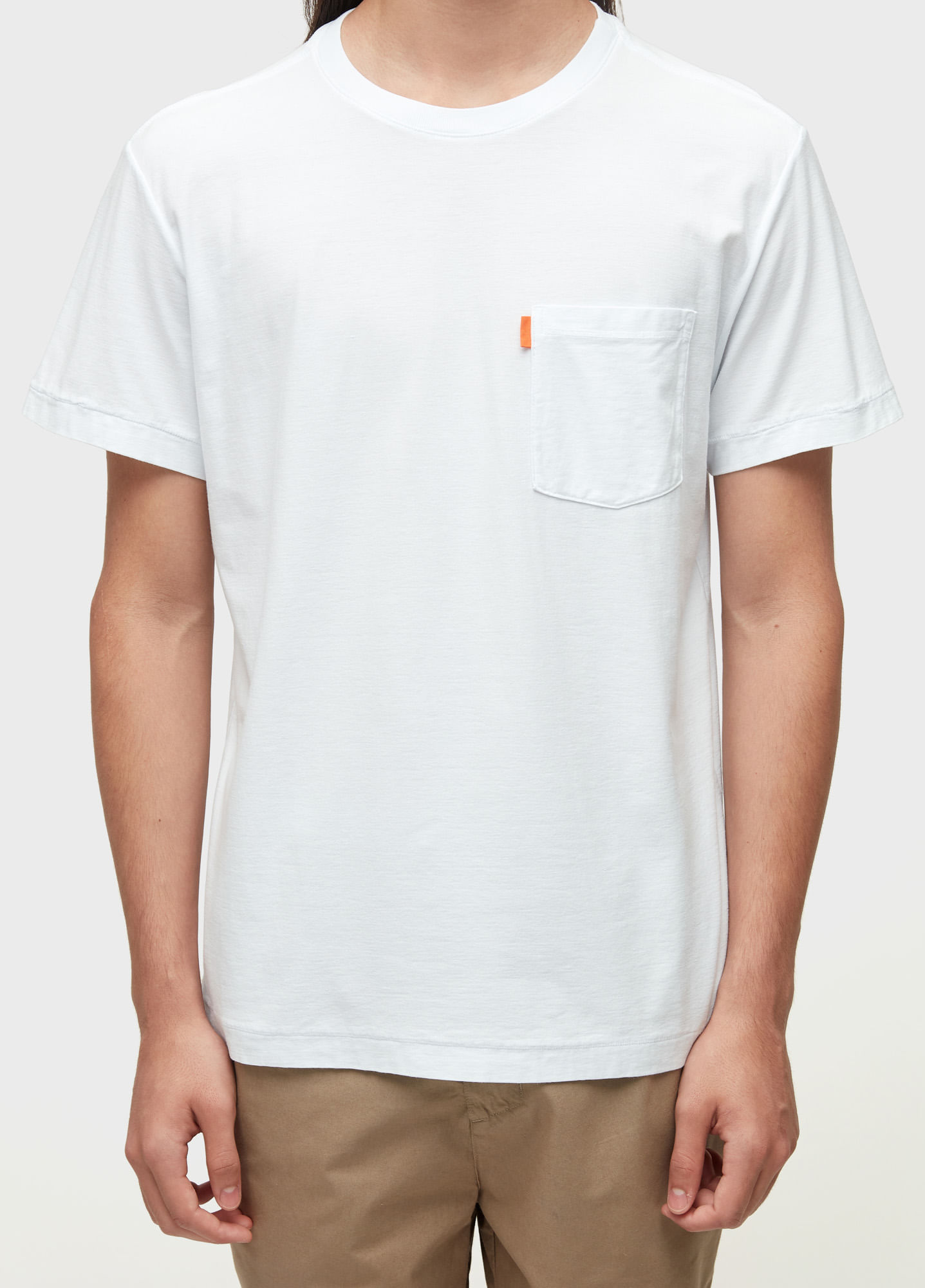 T-shirt washed pocket spot