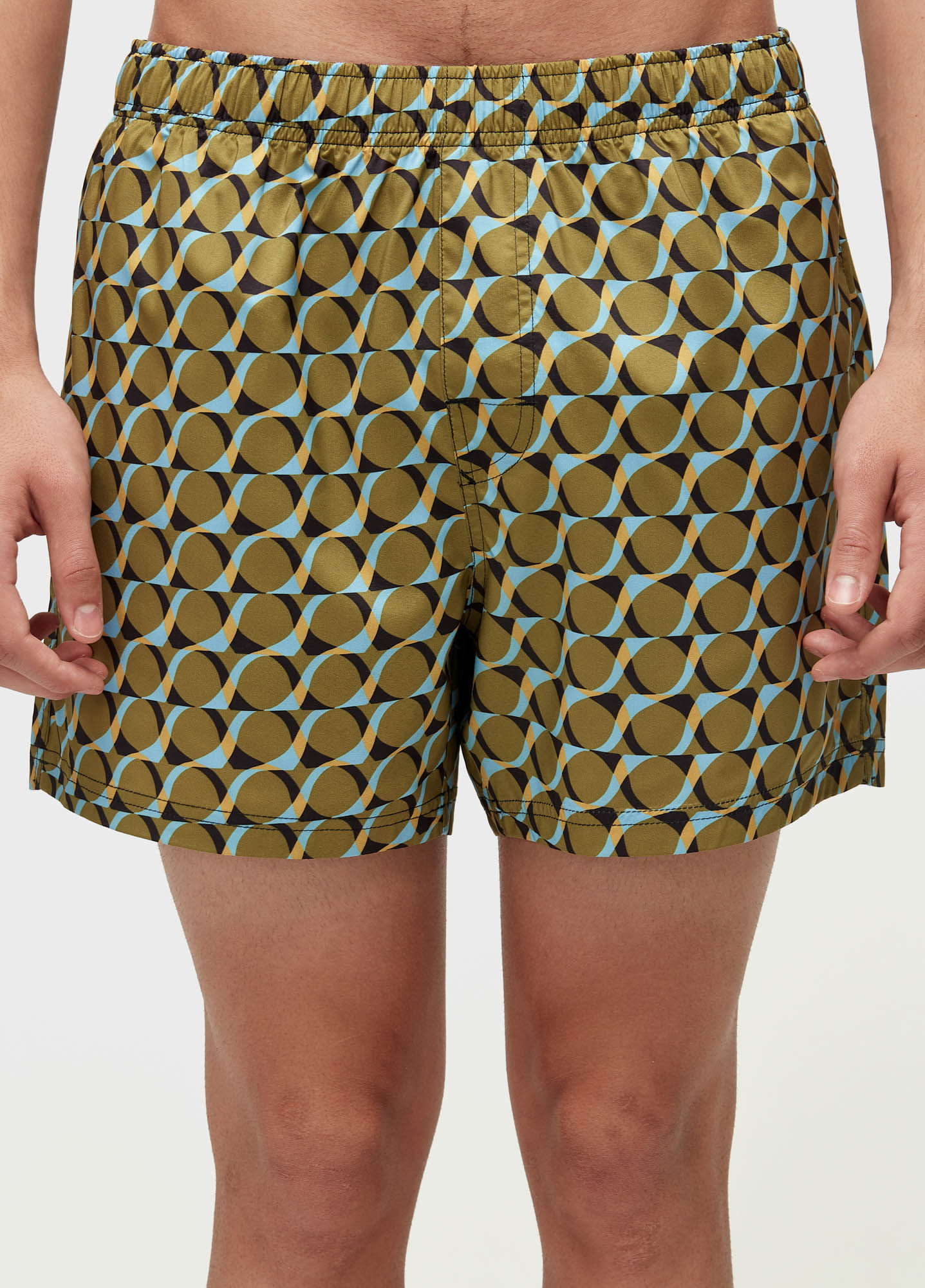 Beach short aquaone flex graphic waves