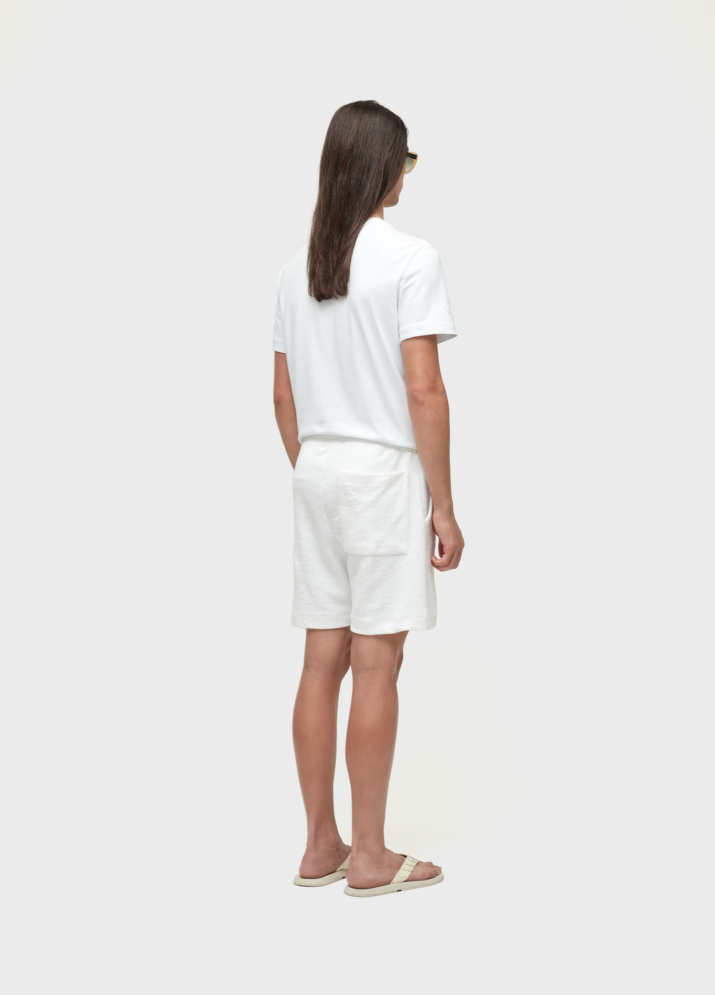 Bermuda atoalhado texture