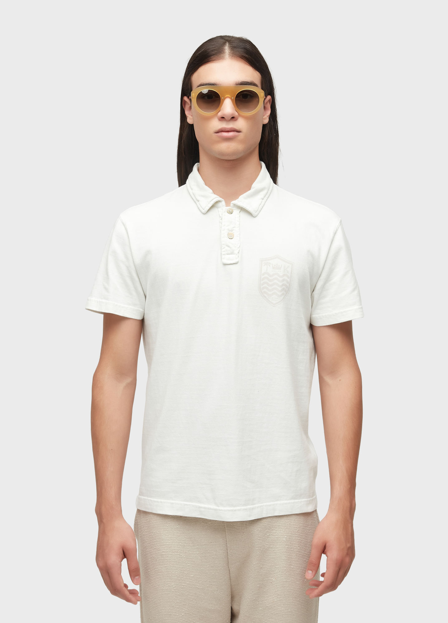 Camisa polo stone colors