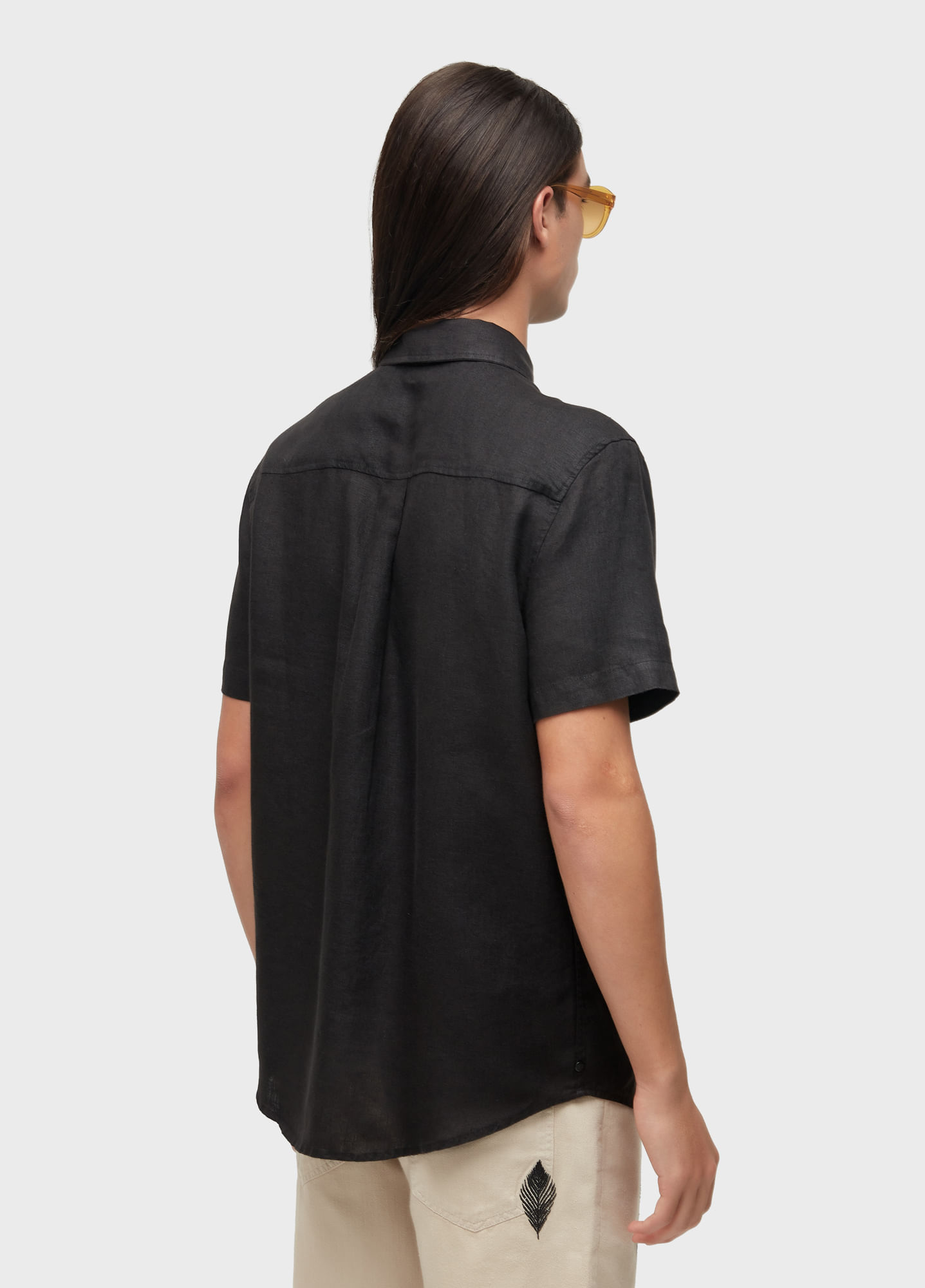 Camisa classic linen