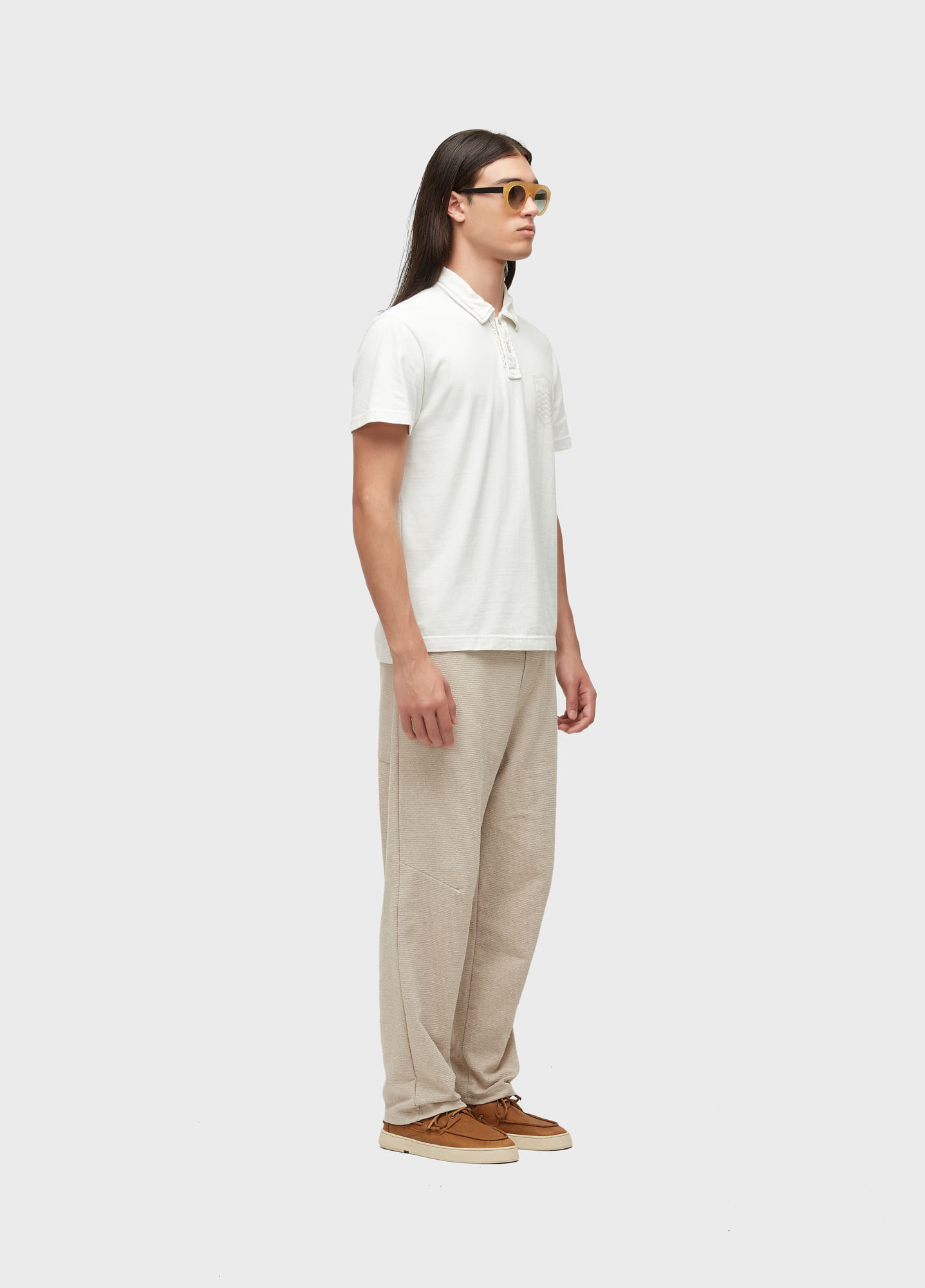 Camisa polo stone colors