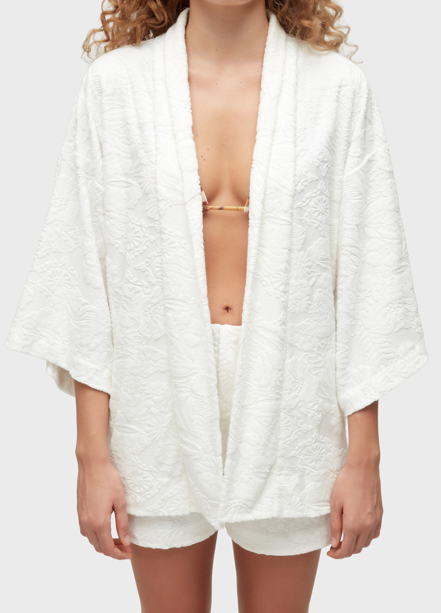 Kimono  atoalhado garden party