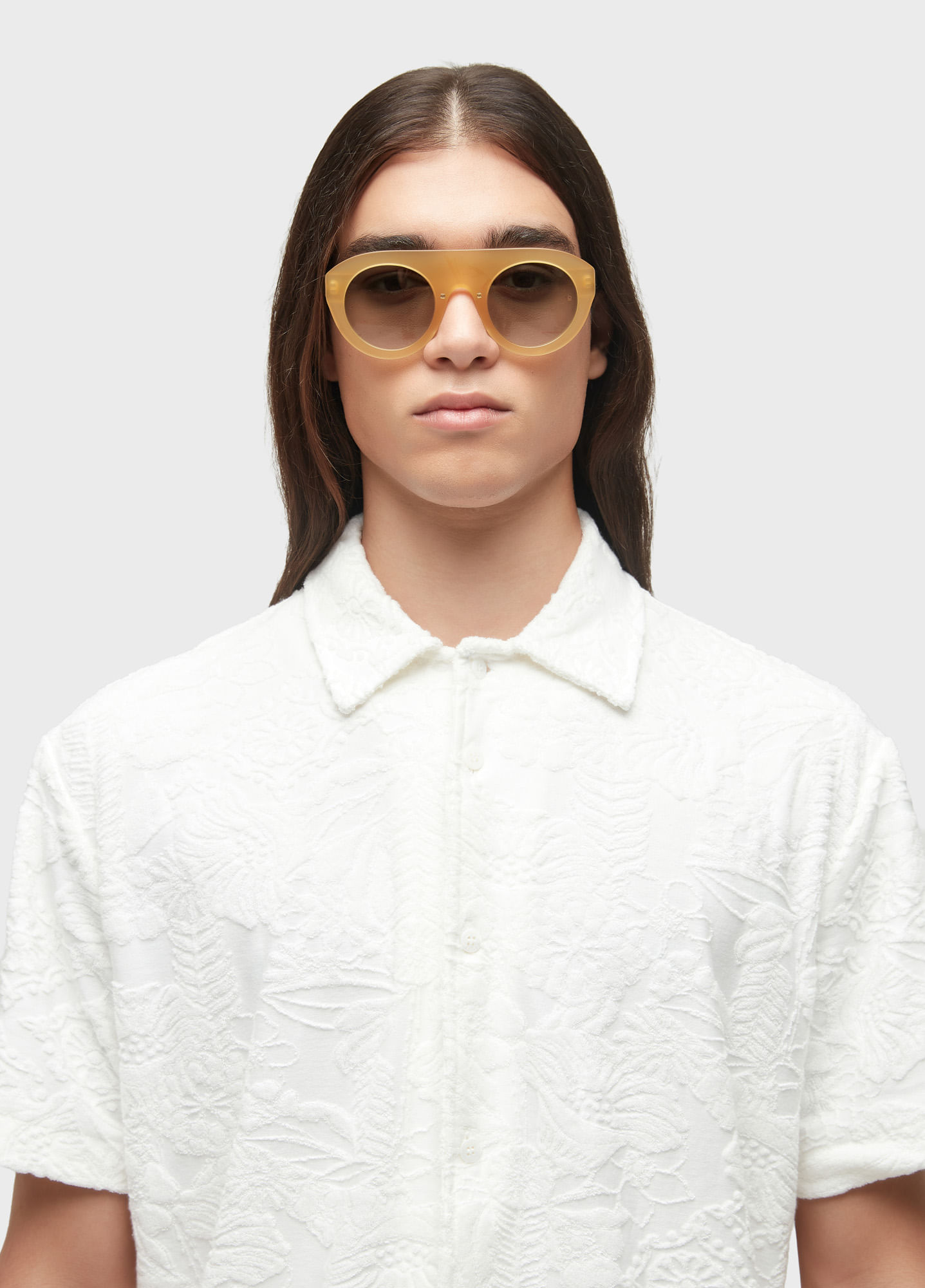 Camisa nature jacquard atoalhado