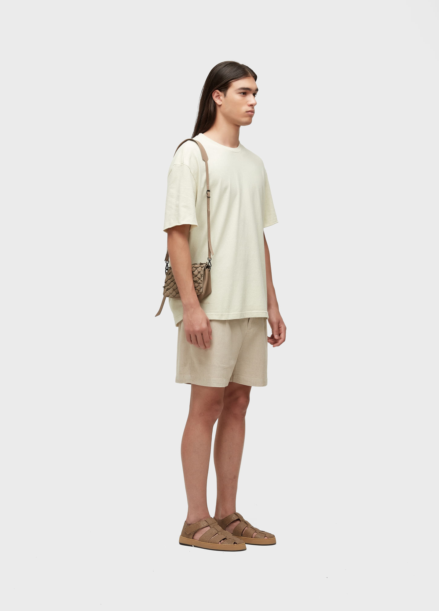 T-shirt over back see through