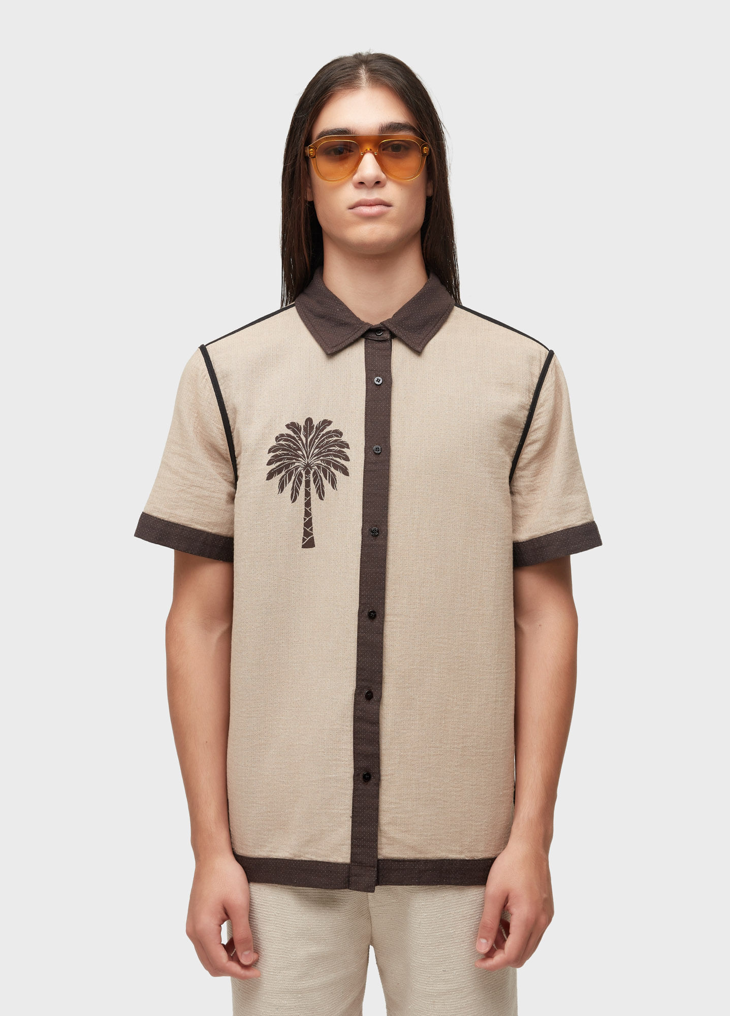 Camisa double palmeira