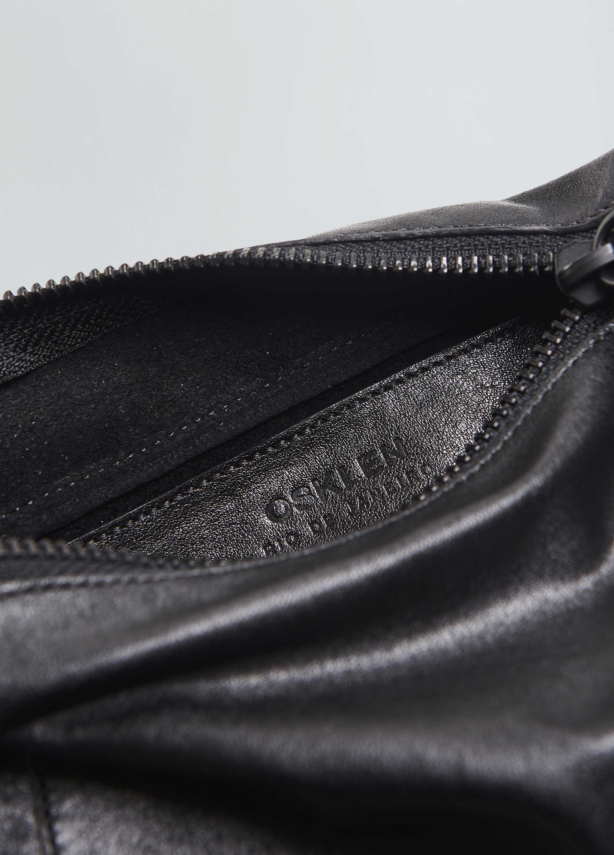 Mini leather crossbody e-basics