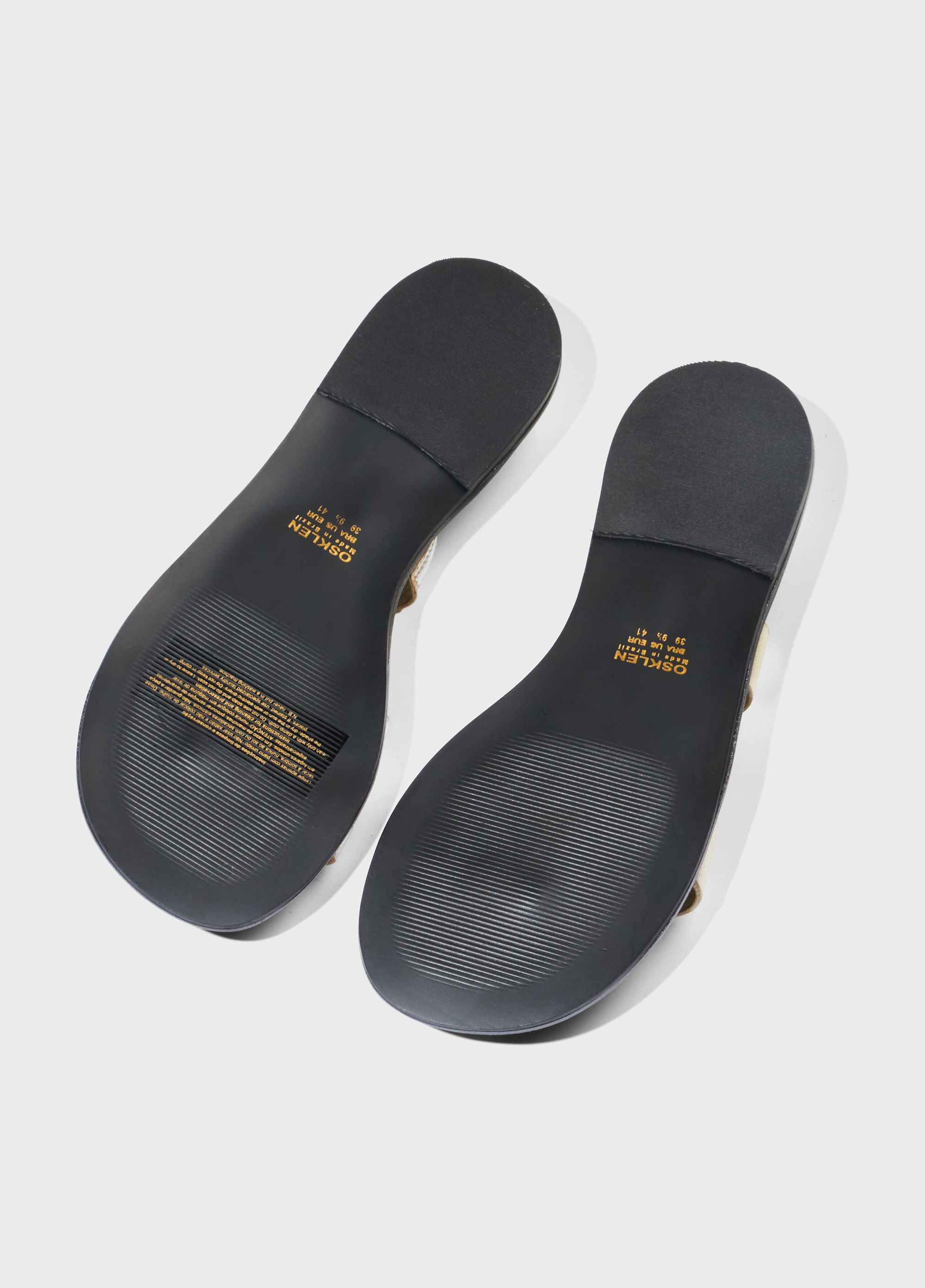 Sandália slide calçadão