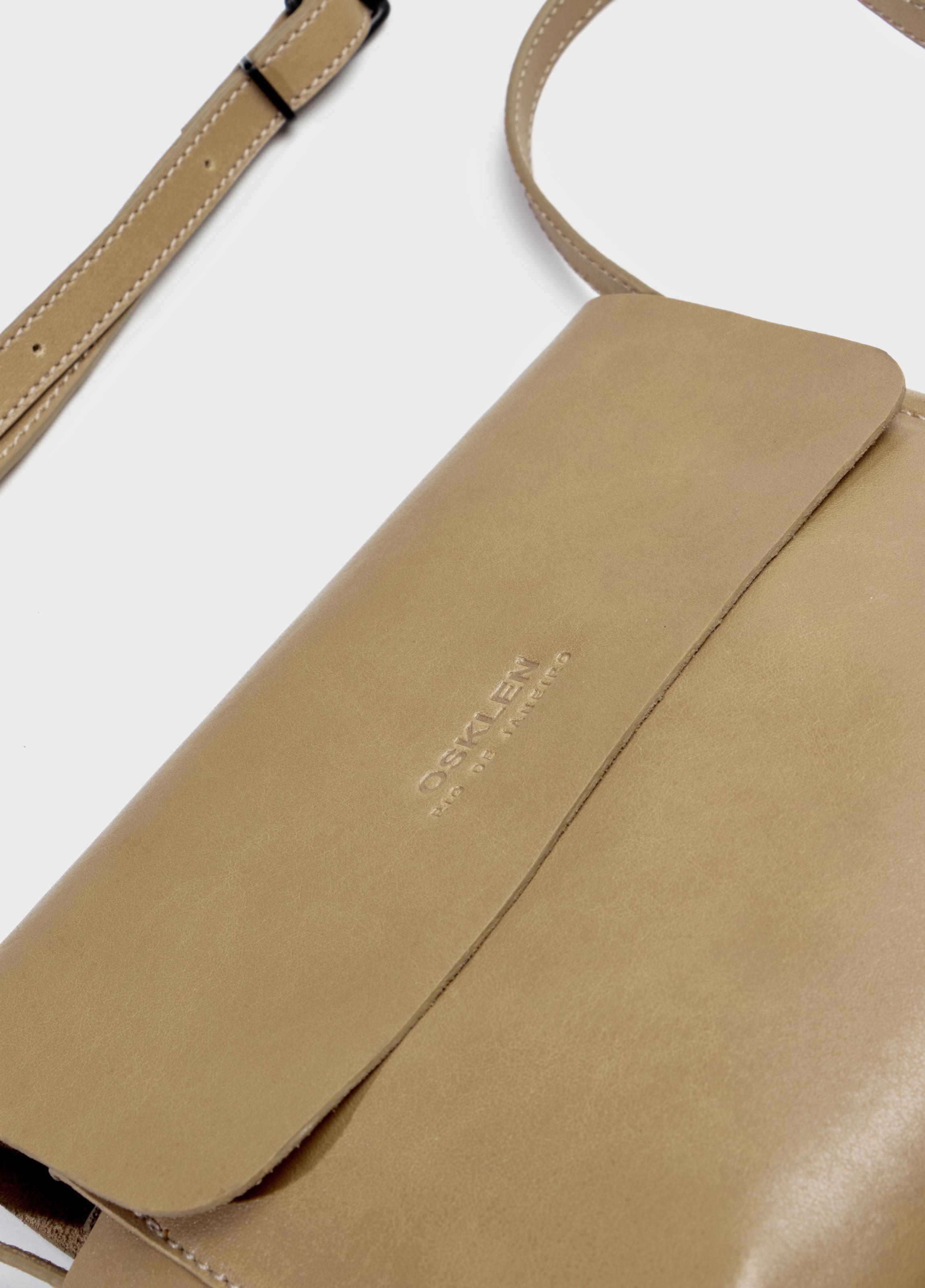 Mini leather crossbody e-basics