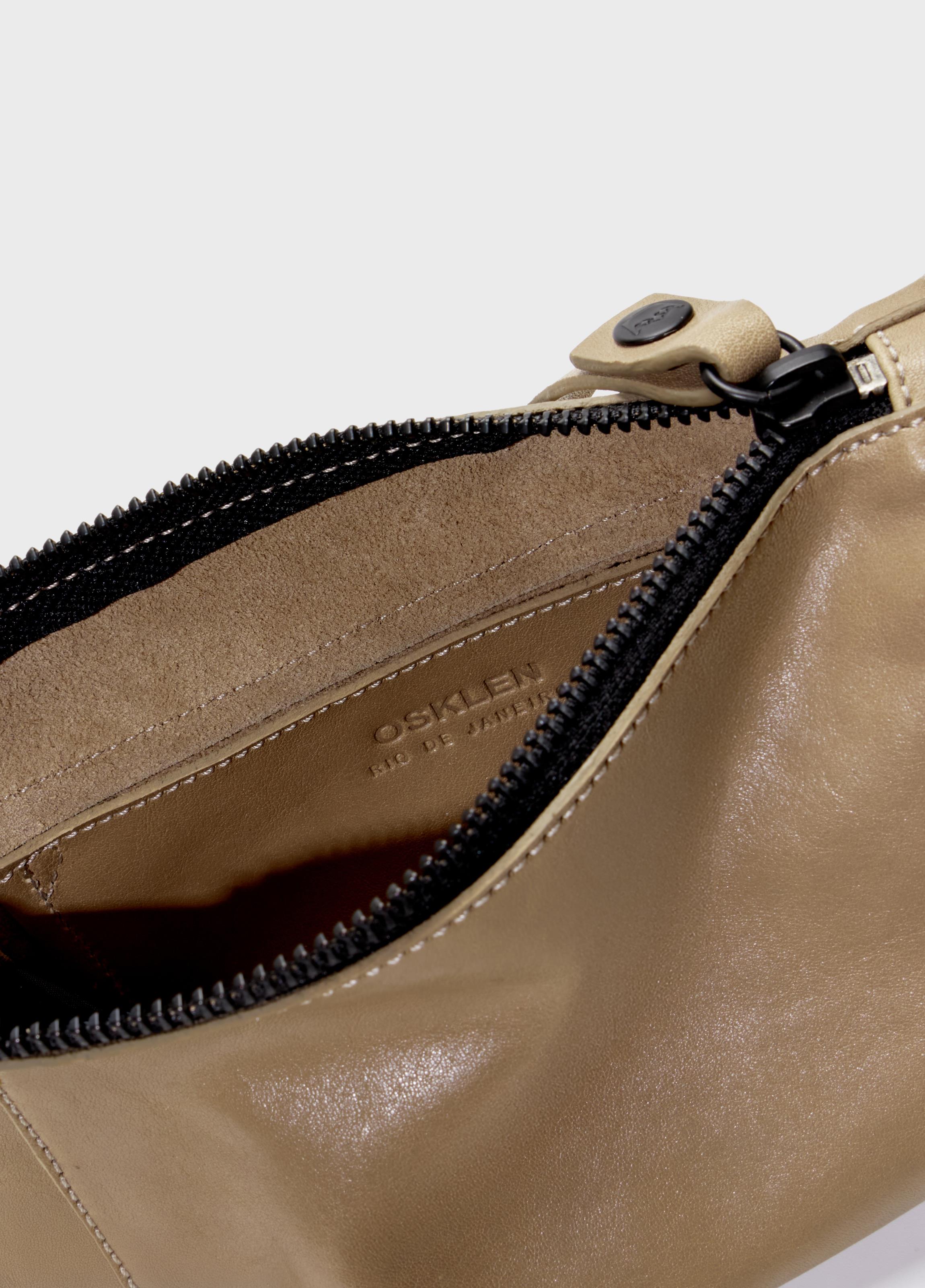 Mini leather crossbody e-basics