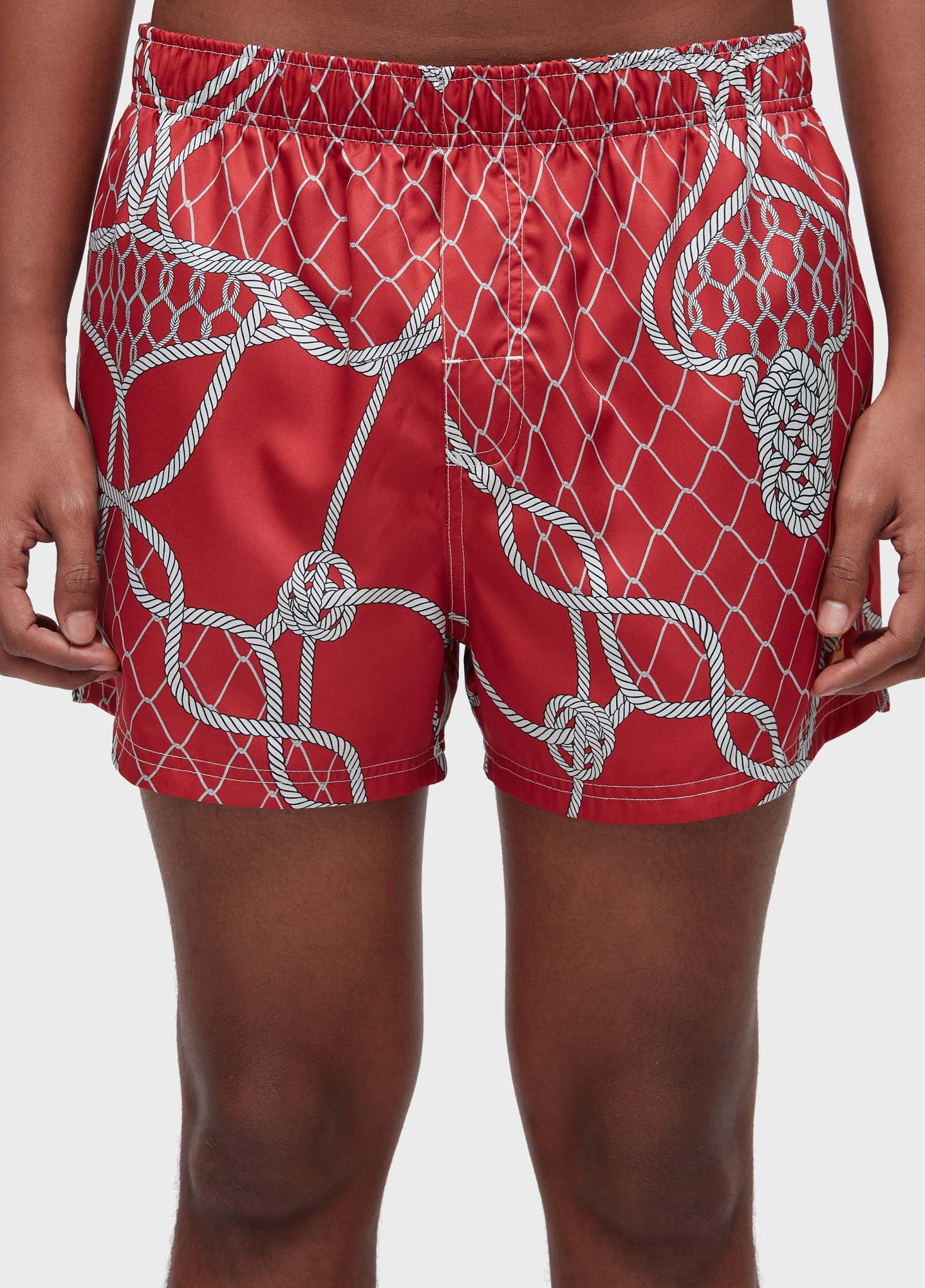 Resort short aquaone knot