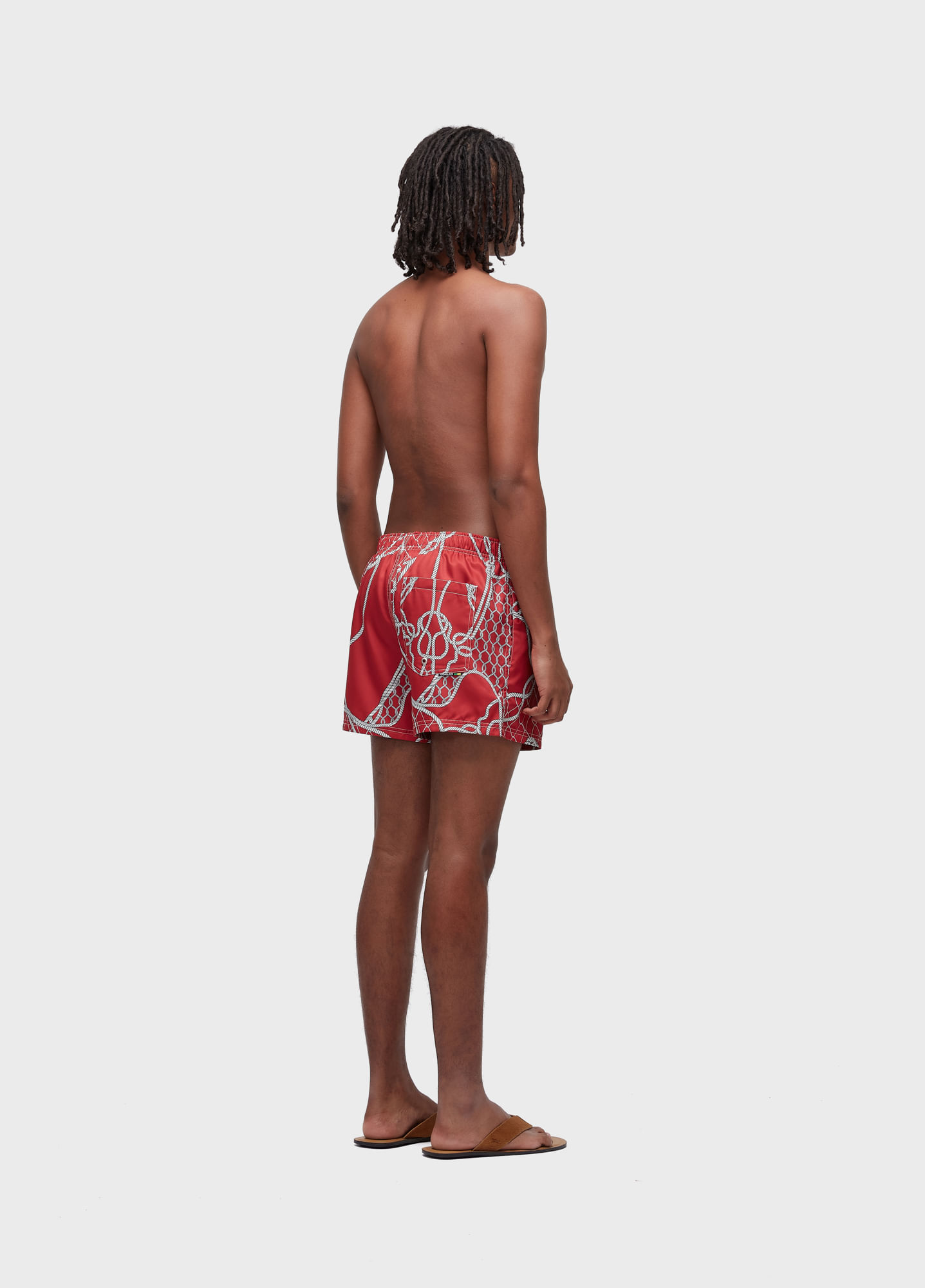Resort short aquaone knot