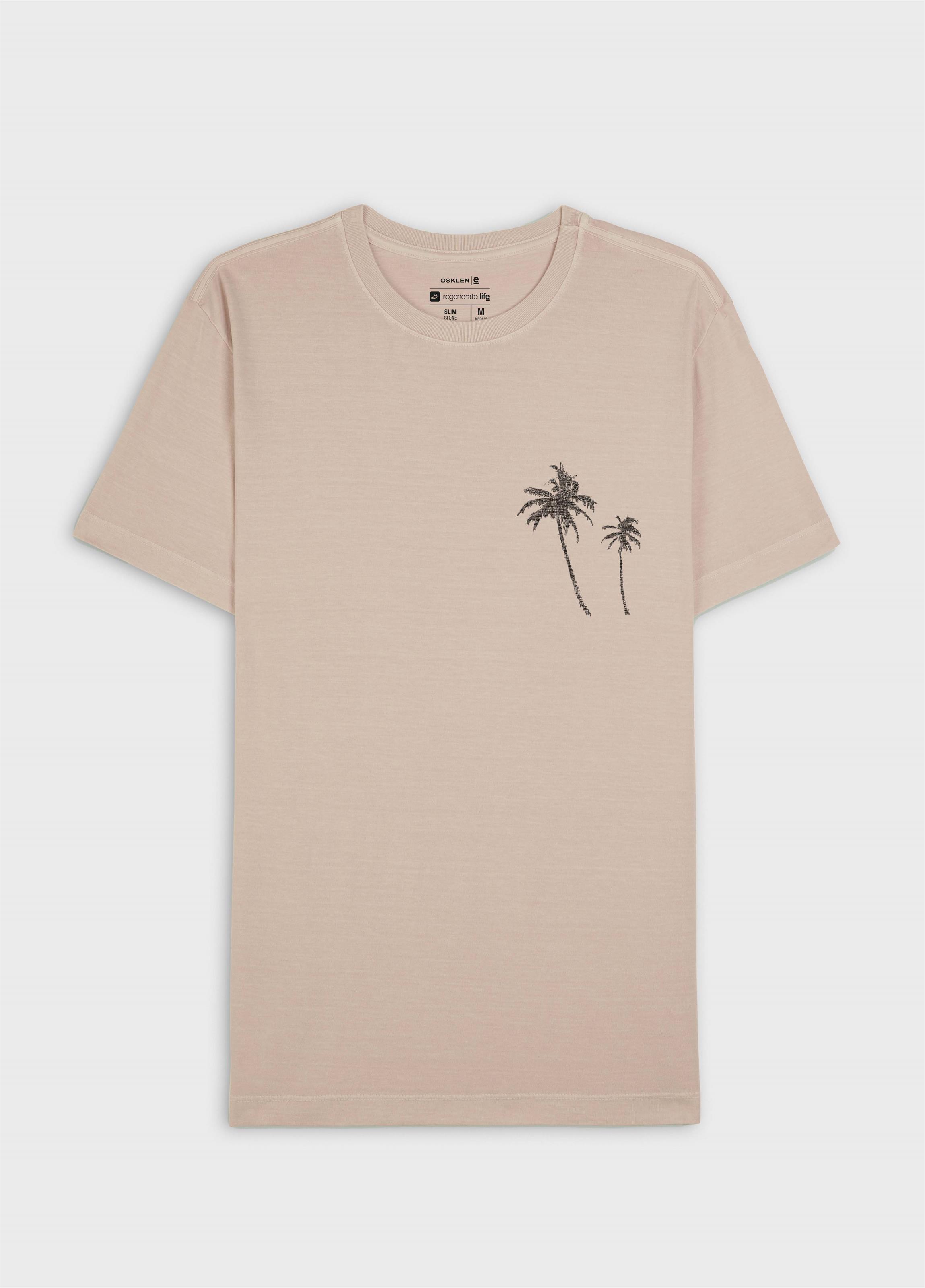 T-shirt slim stone coqueiro gaze