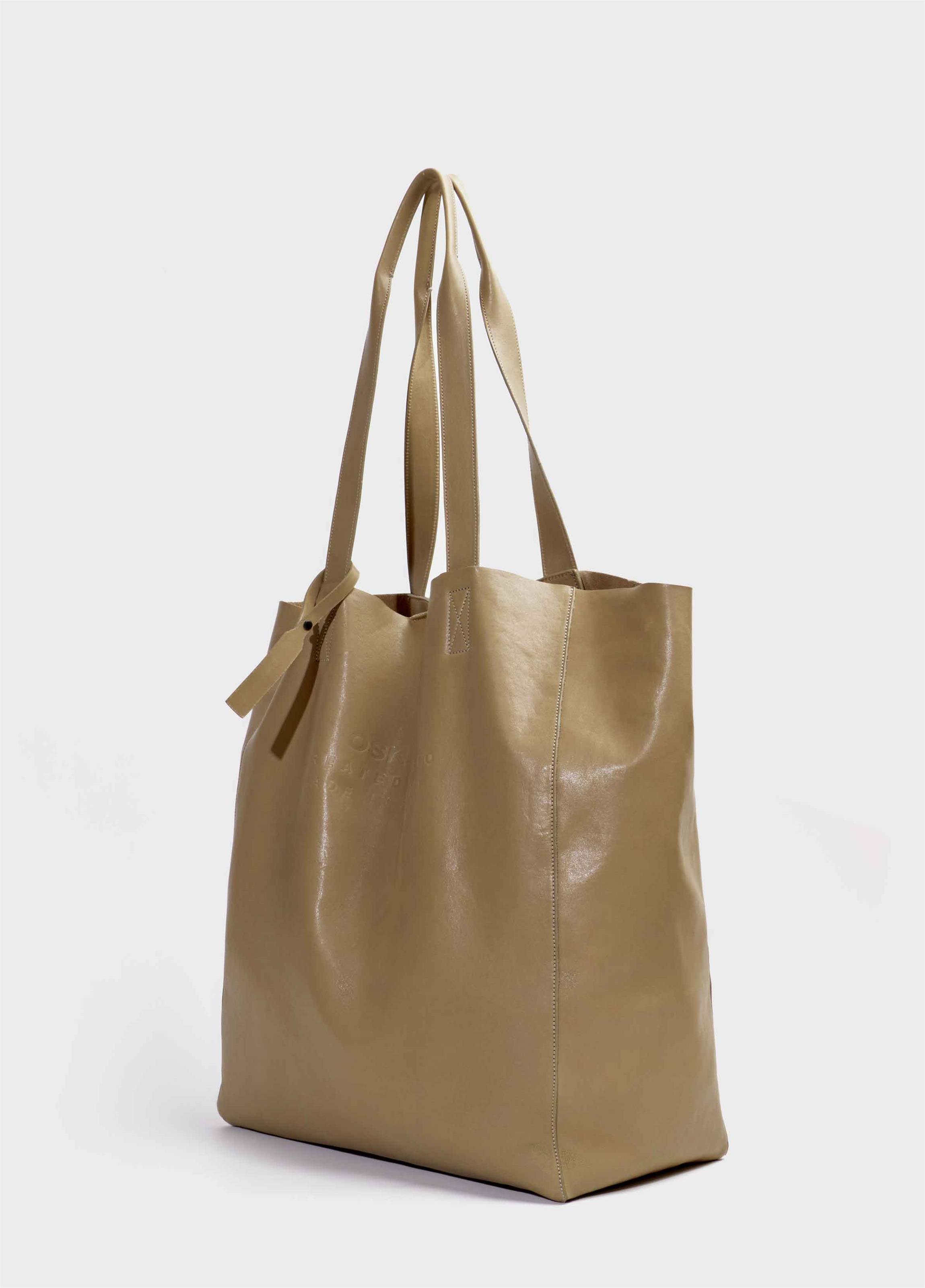Bolsa tote e leather large