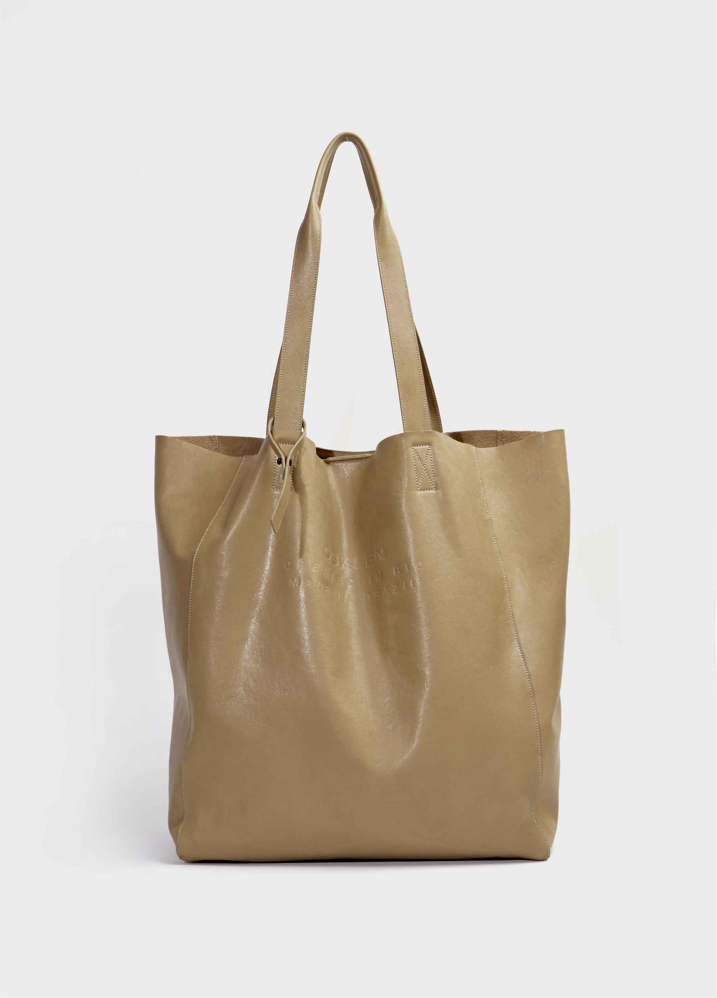Bolsa tote e leather large