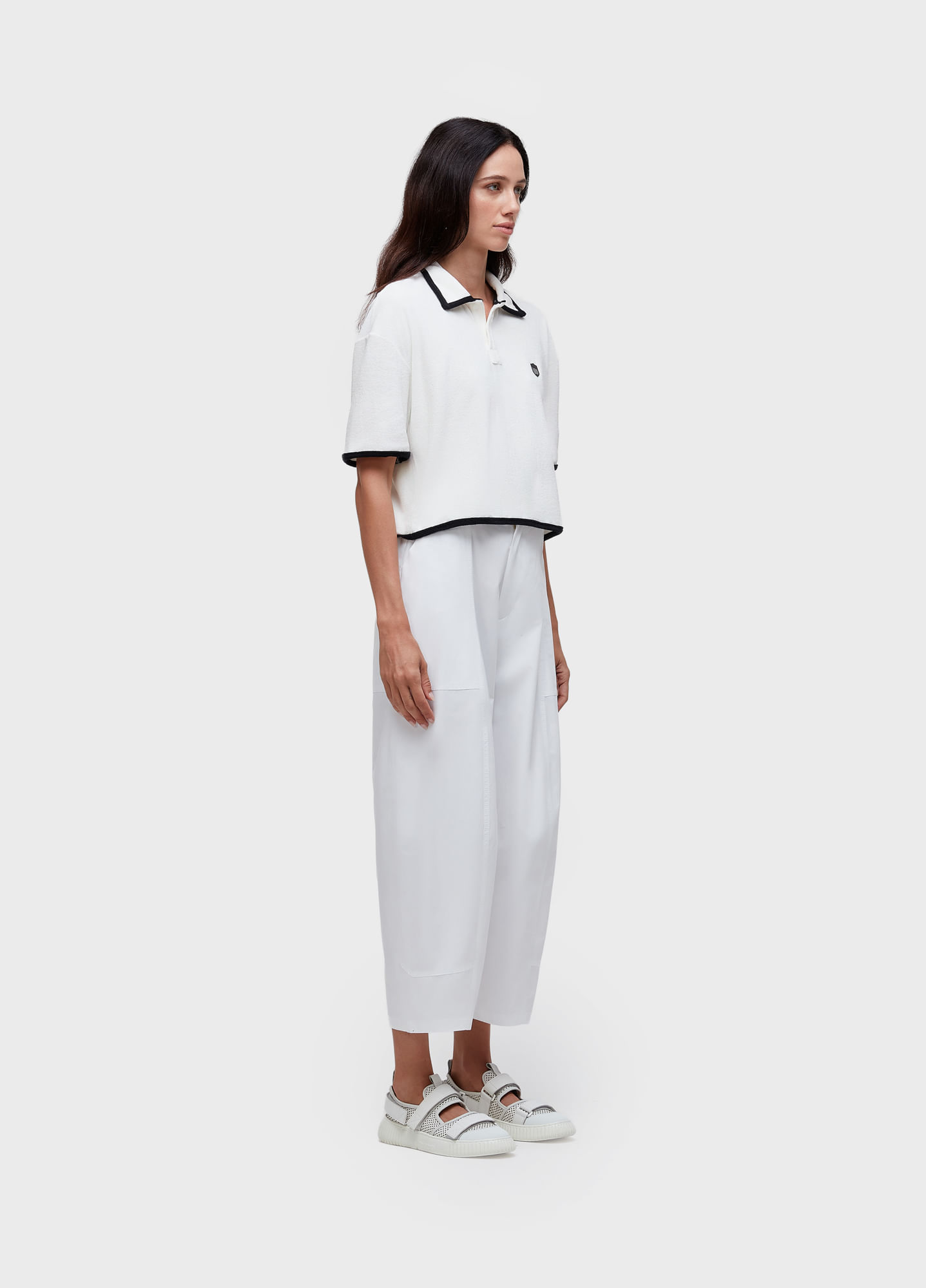 Blusa polo vies atoalhada