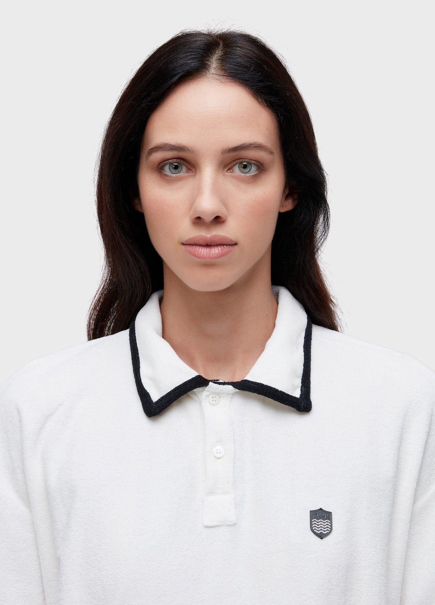 Blusa polo vies atoalhada