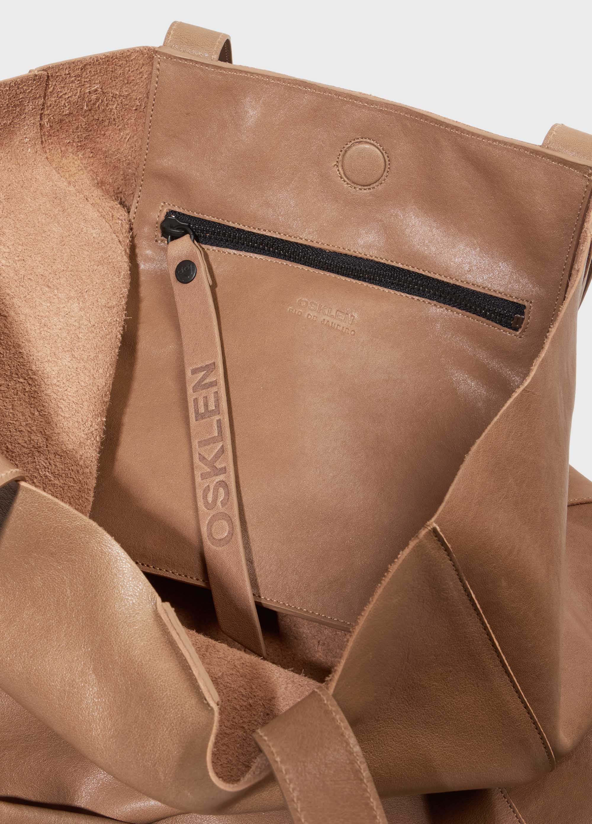 Bolsa tote e leather large