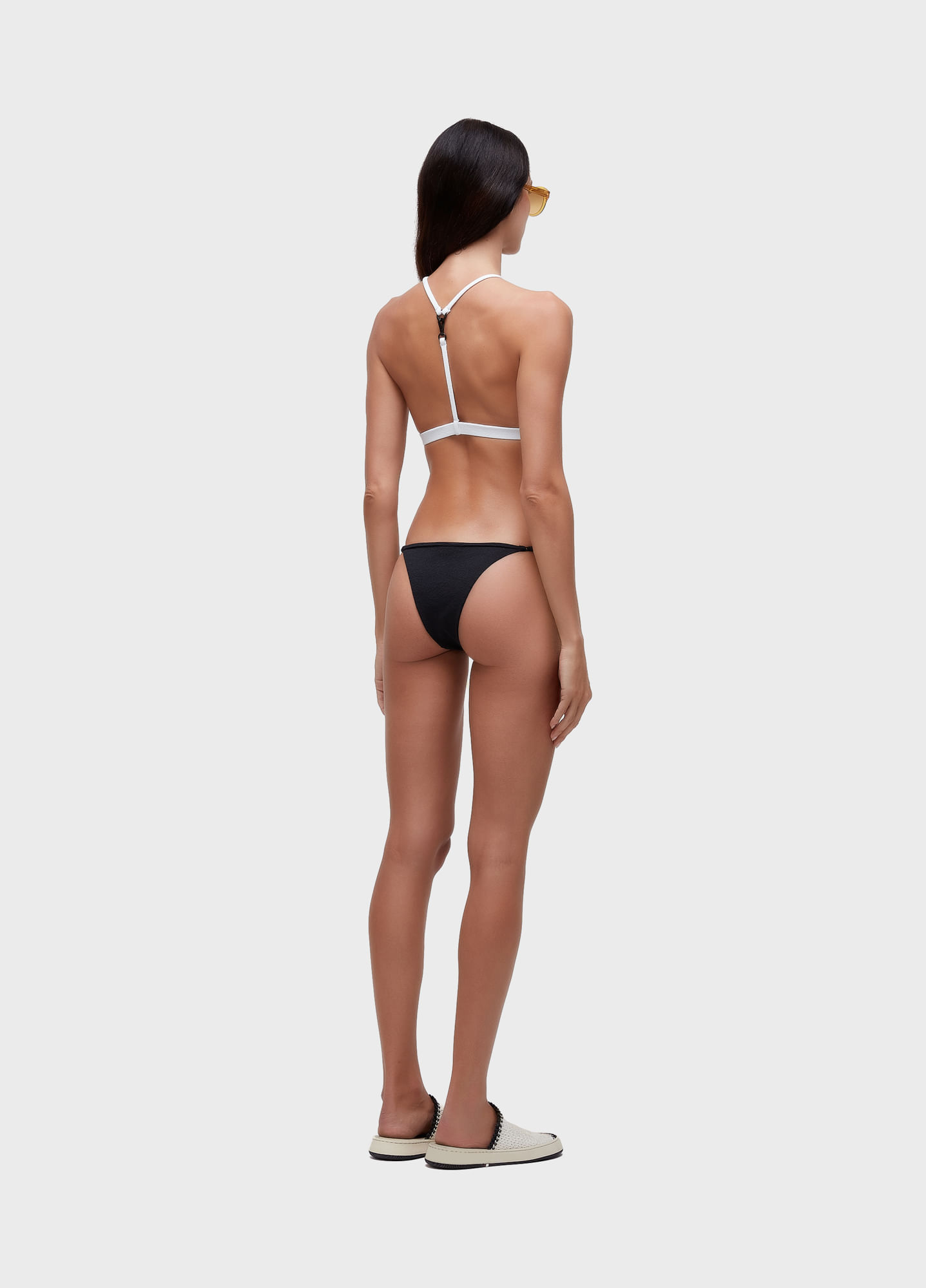 Biquíni crisp bicolor mosquetao