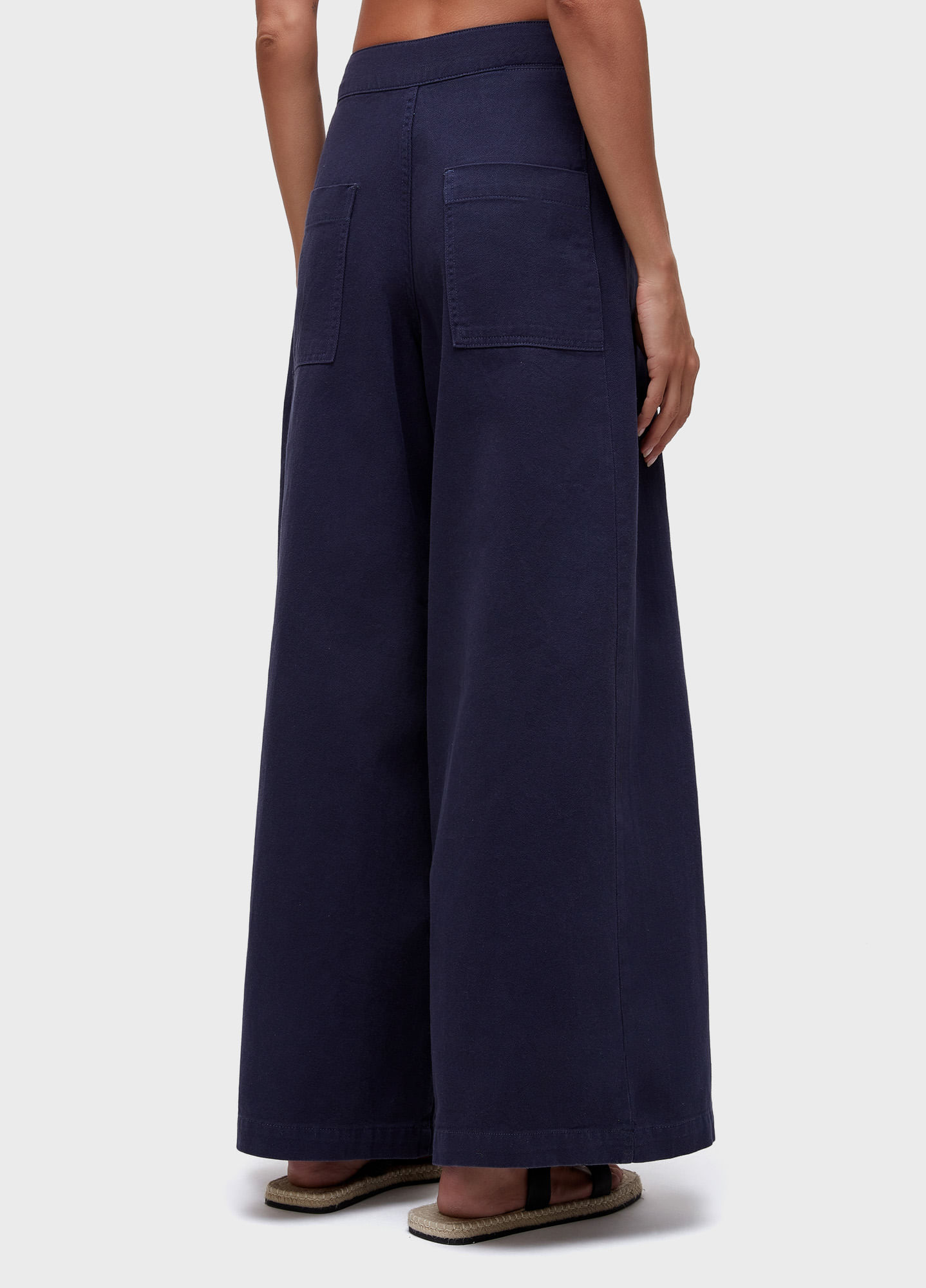 Calça botões marine