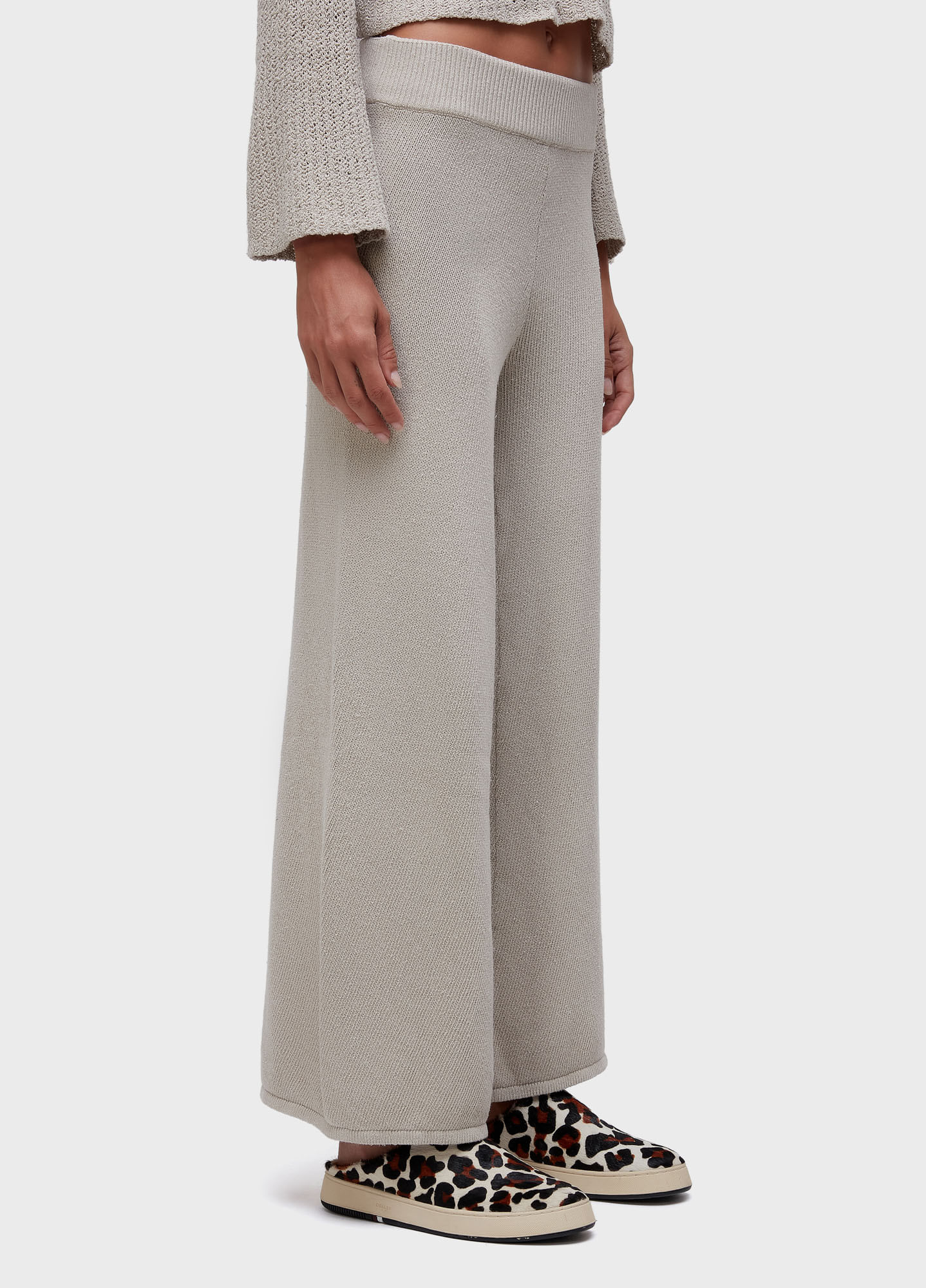 Calça tricot rede