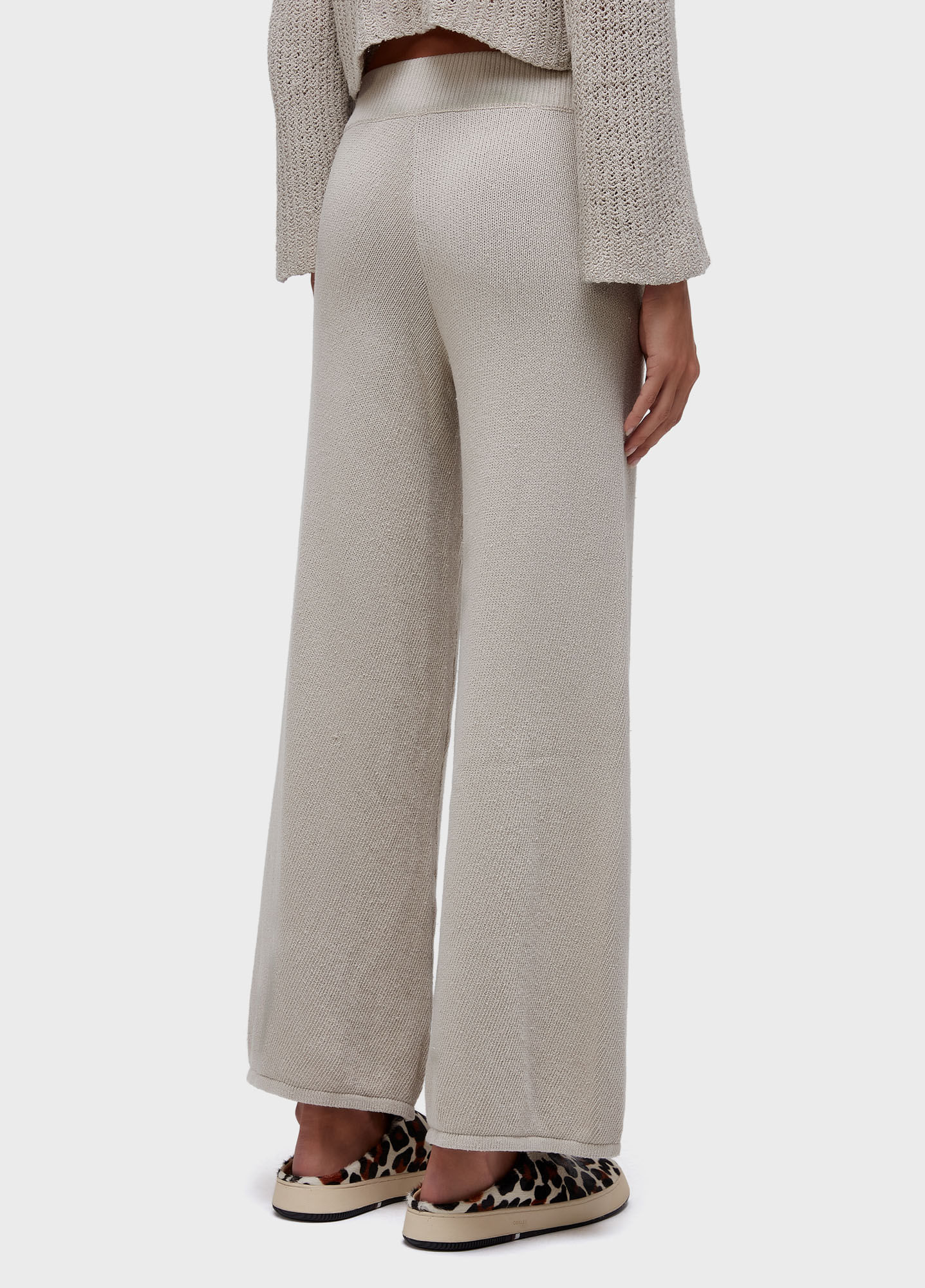 Calça tricot rede
