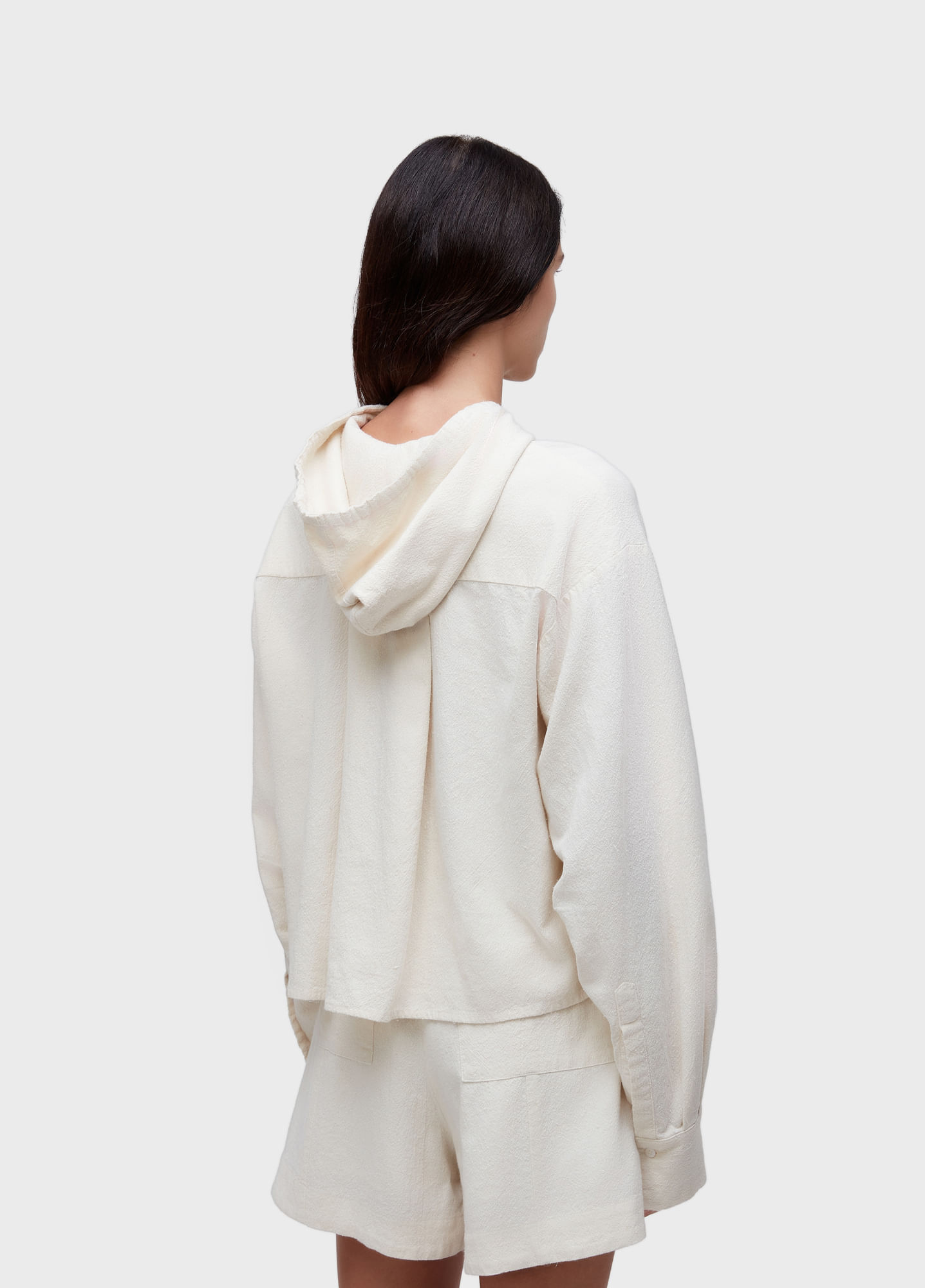 Camisa bordado concha