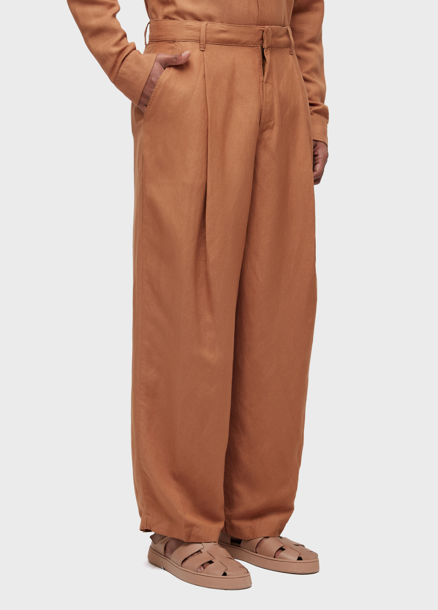 Calça alfaiataria new linen jazz