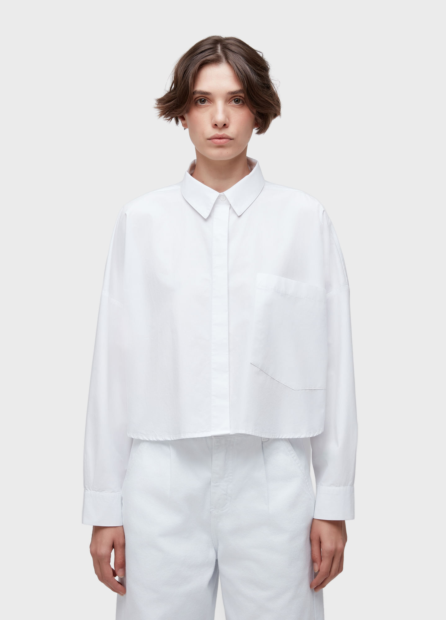 Camisa cotton manga longa fresh