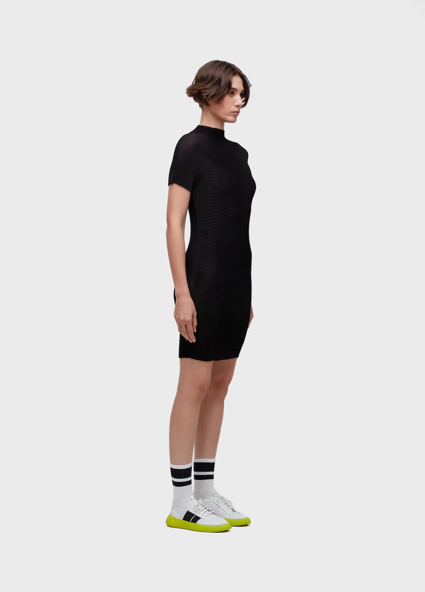 Vestido MC curto pixel