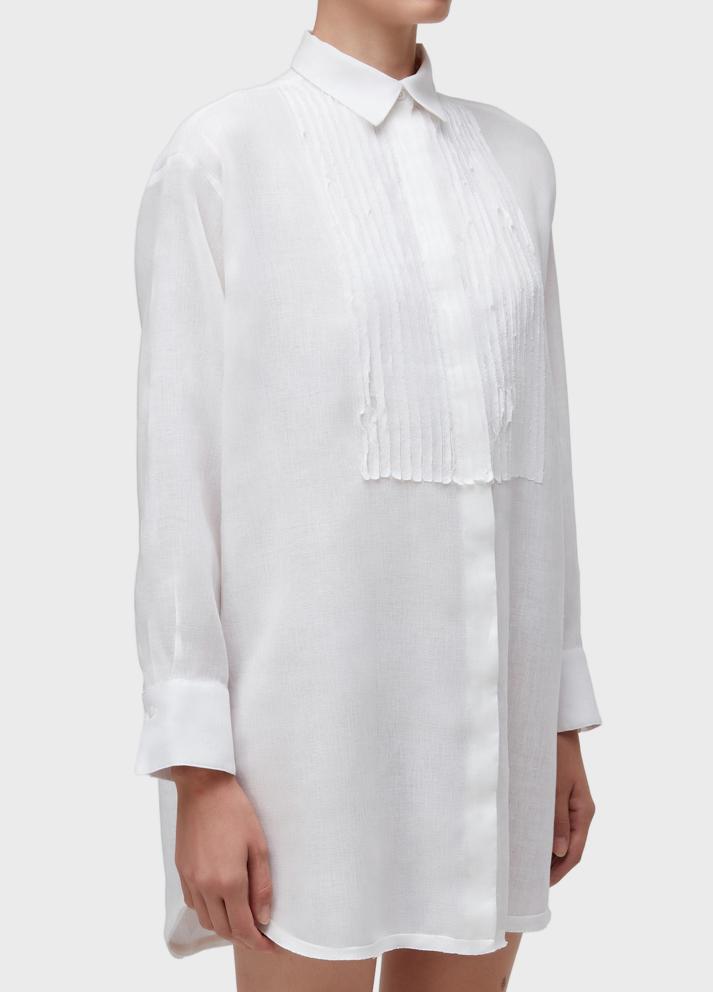 Chemise smoking vies curta