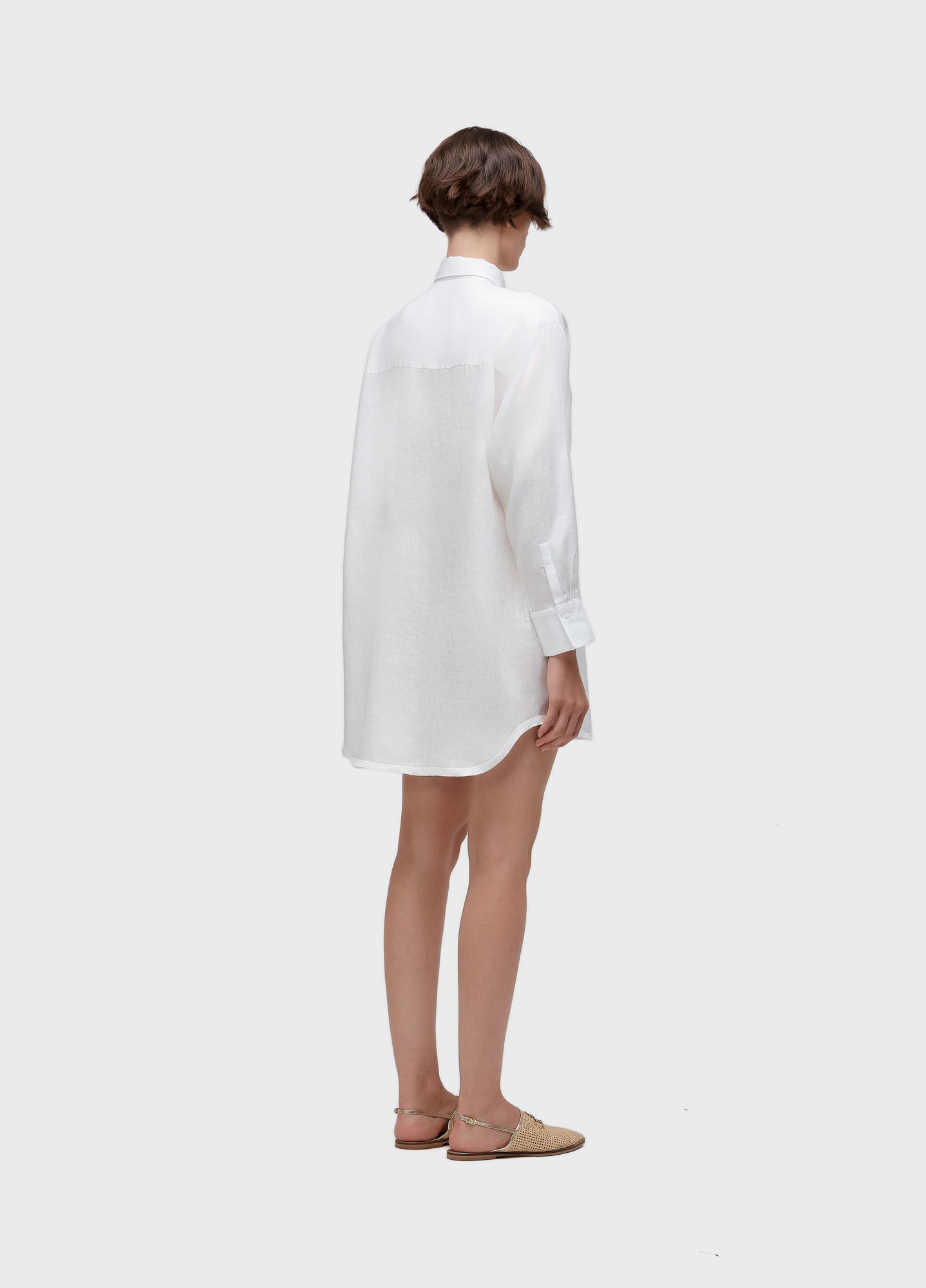 Chemise smoking vies curta