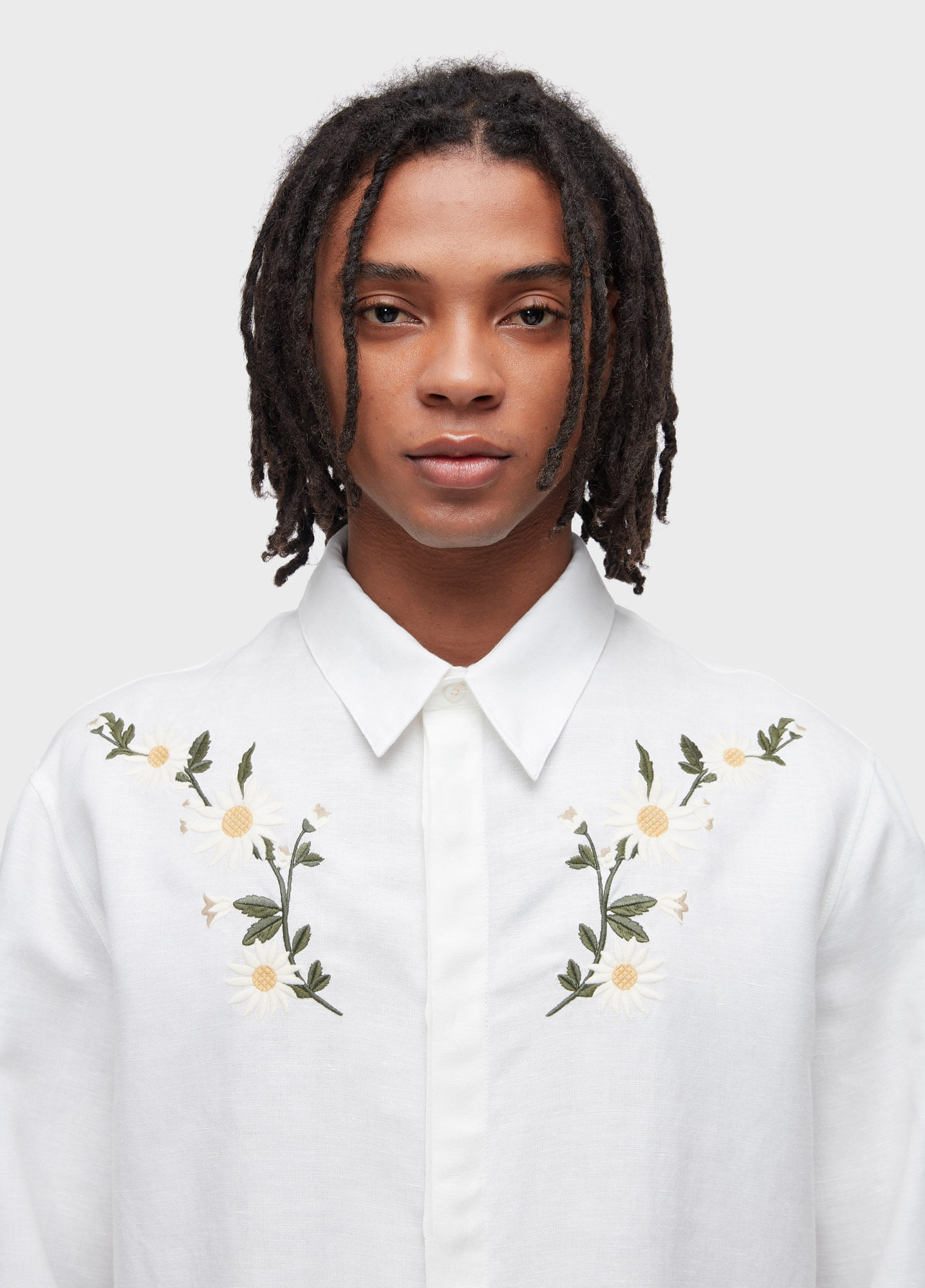 Camisa linen daisy light ML