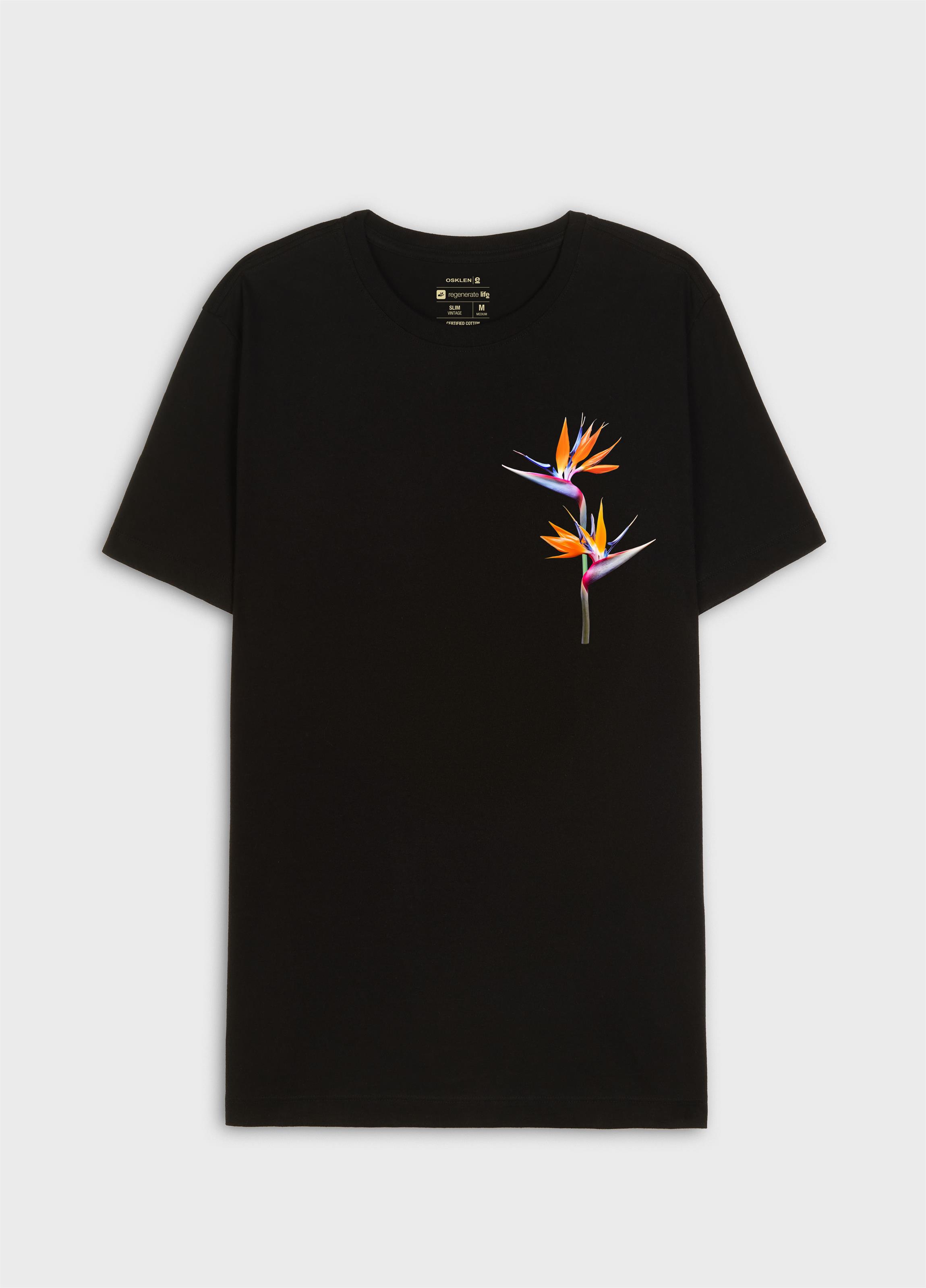 T-shirt slim vintage strelitza MC