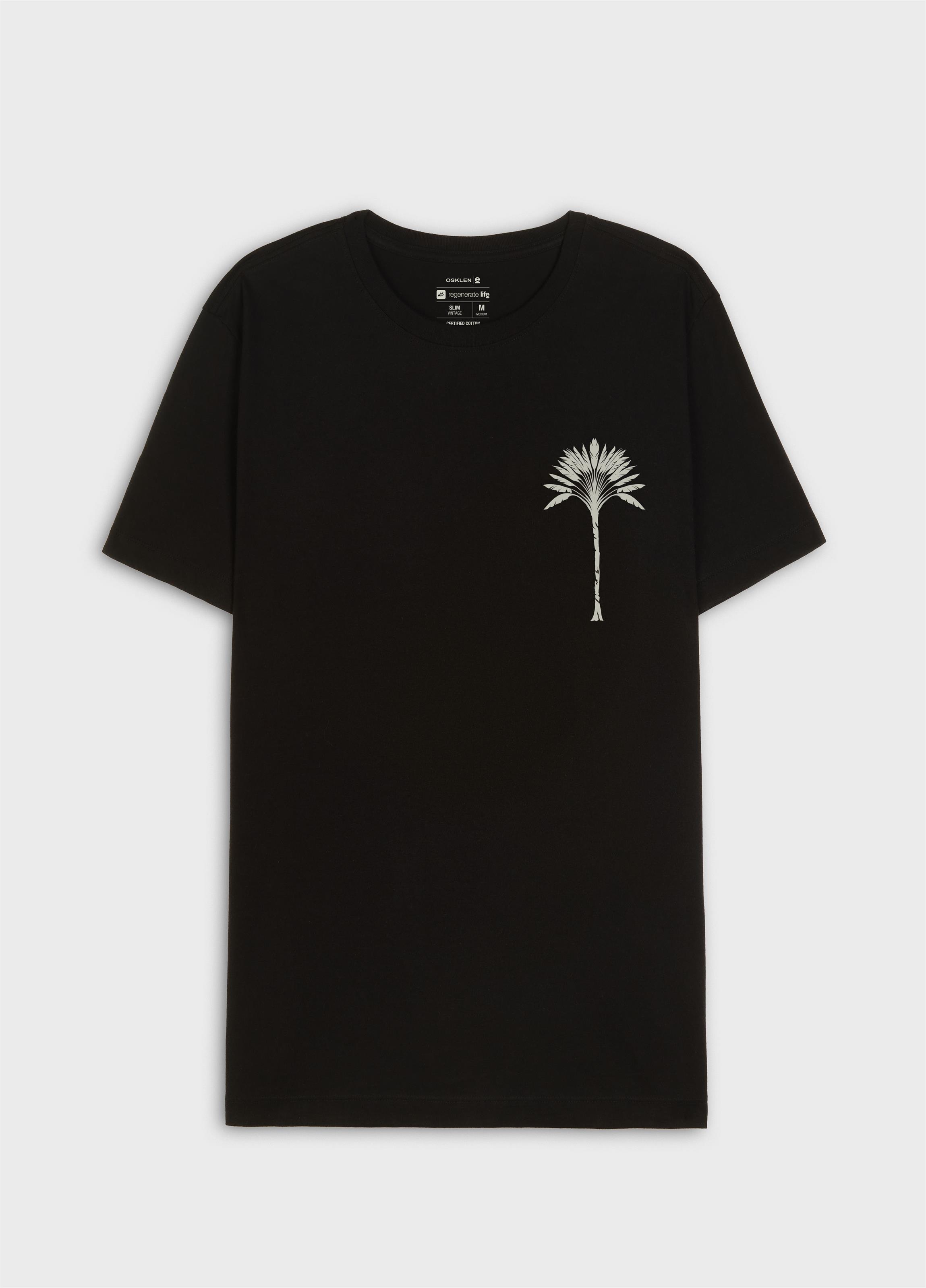 T-shirt slim vintage imperial black MC