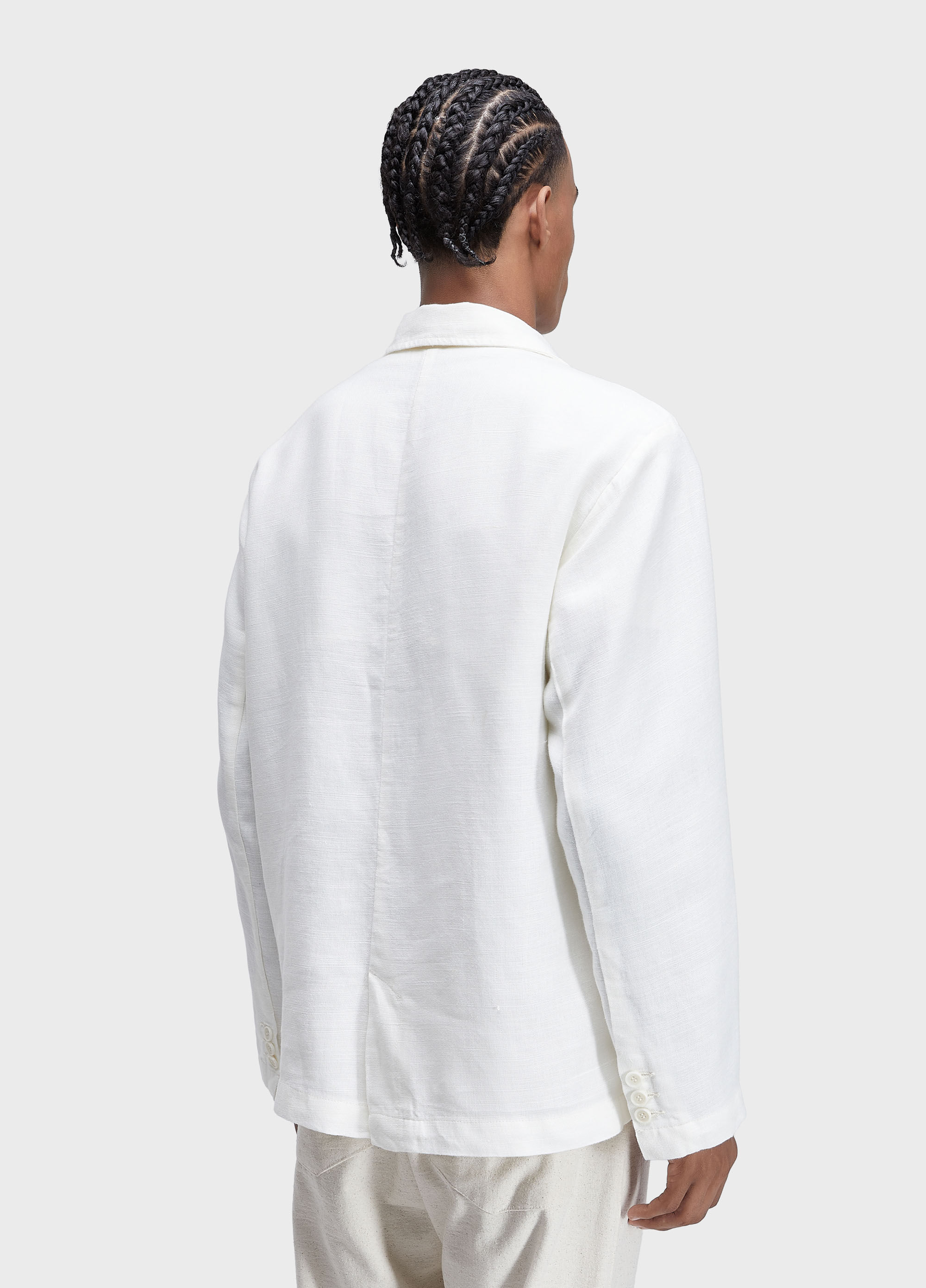 Blazer alfaiataria linen