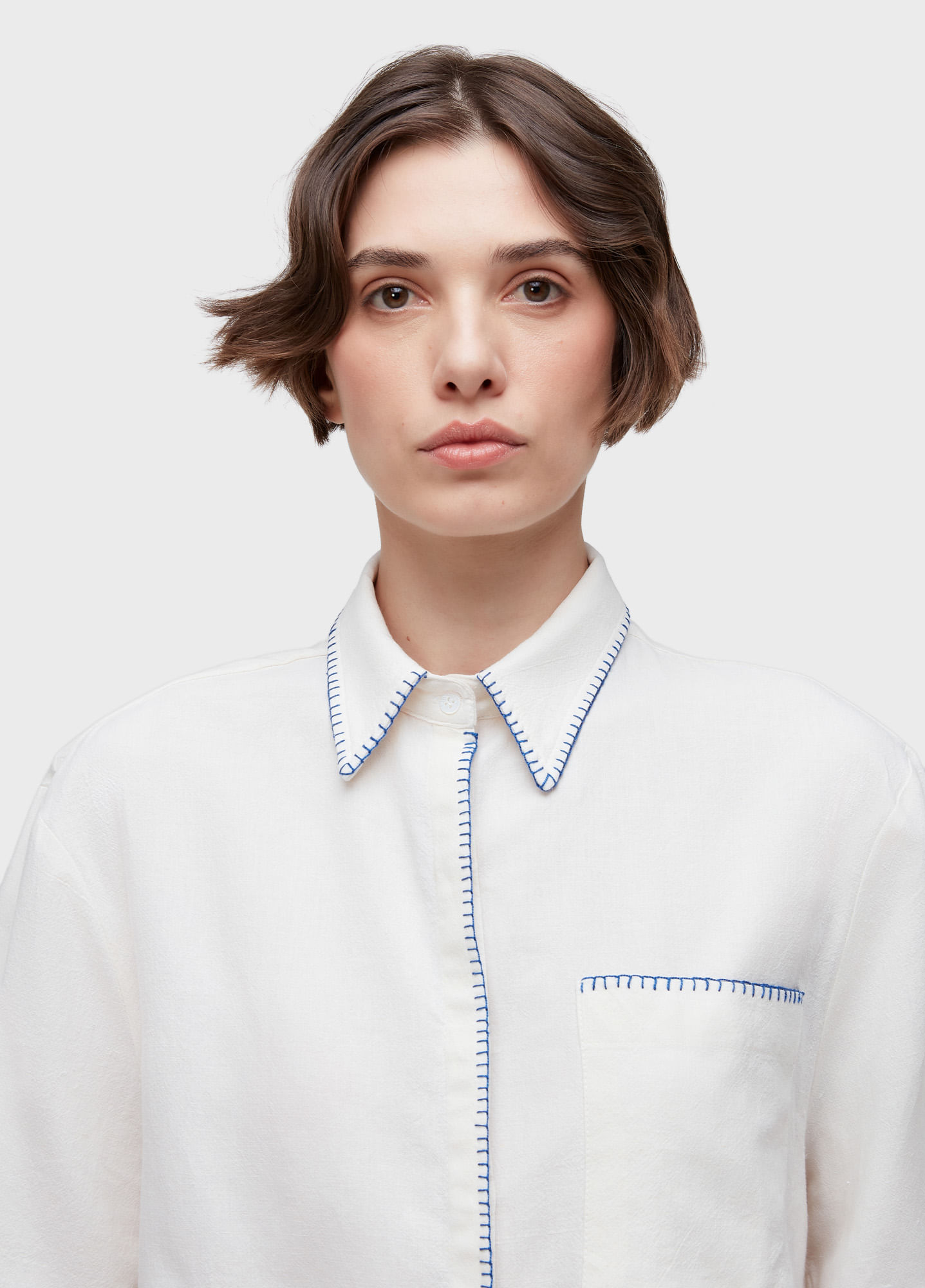 Camisa bordado knot