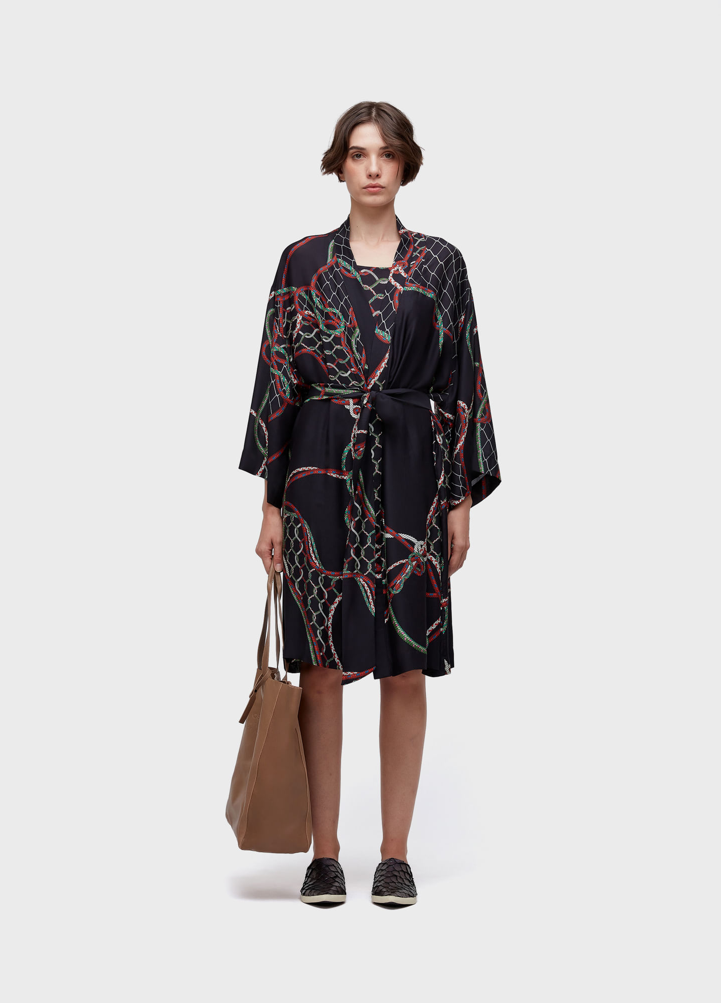 Vestido kimono nos