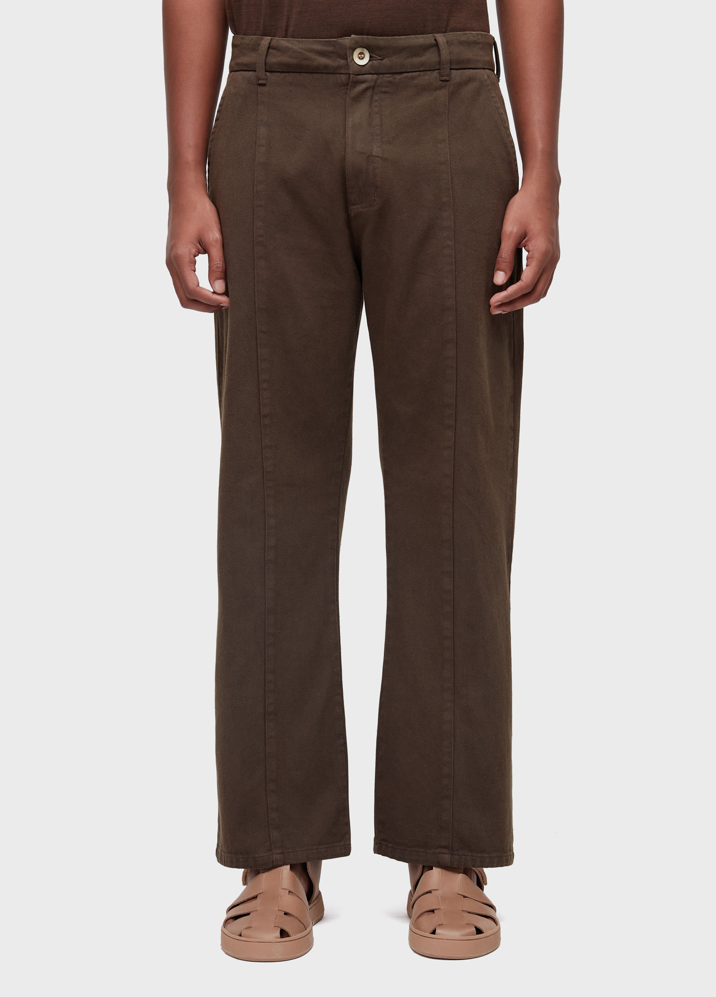 Calça alfaiataria flare cotton