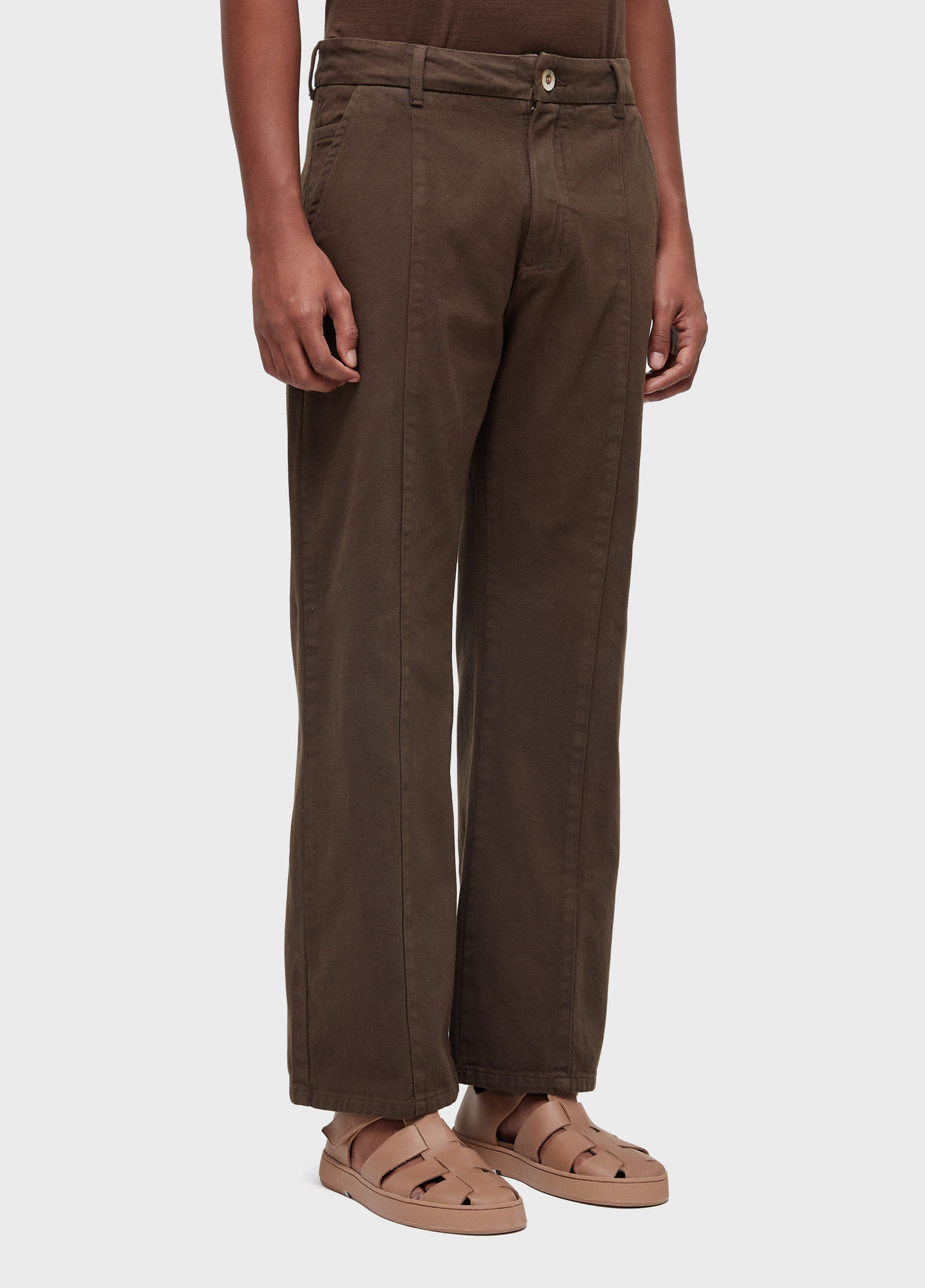 Calça alfaiataria flare cotton
