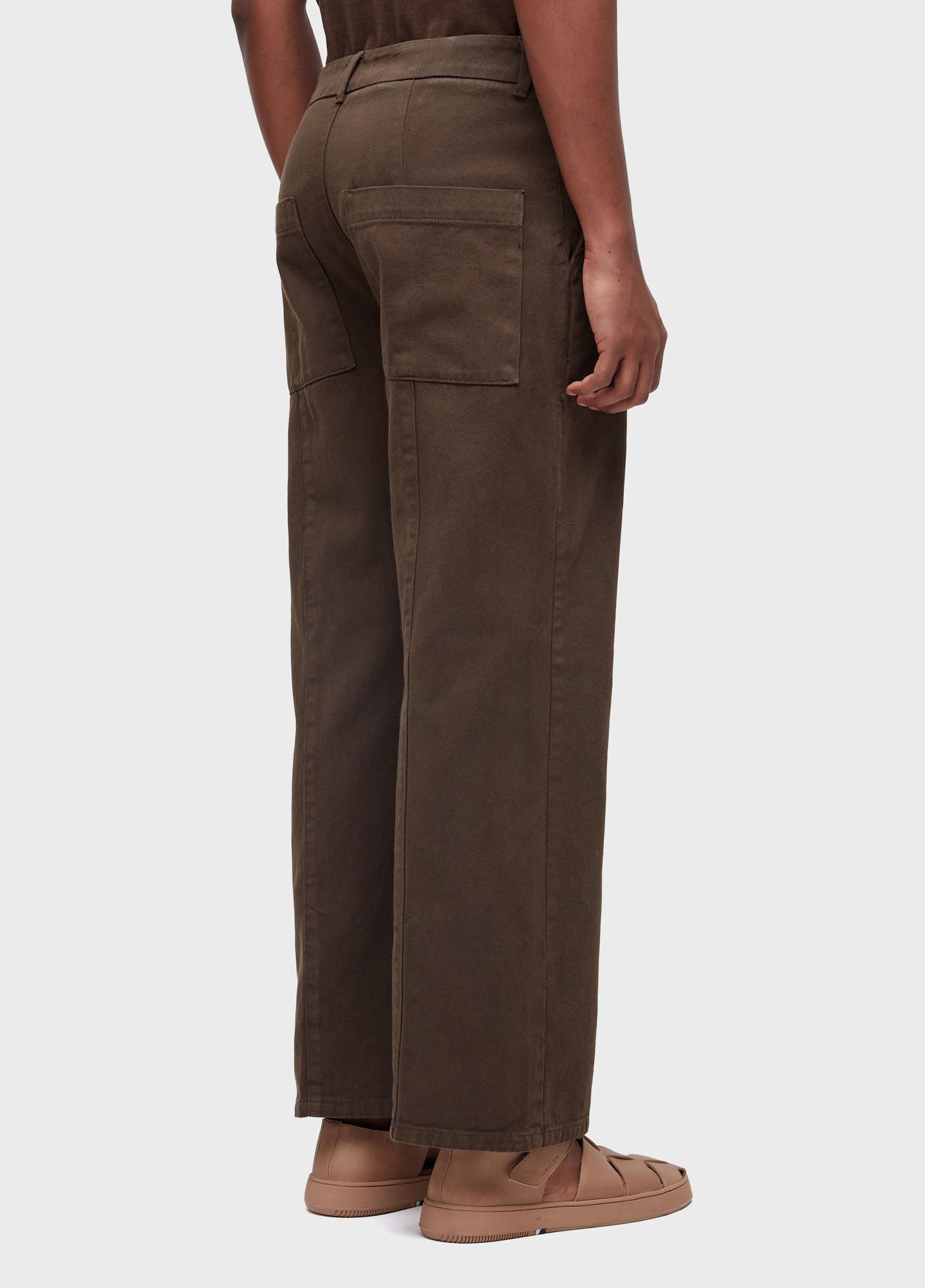 Calça alfaiataria flare cotton