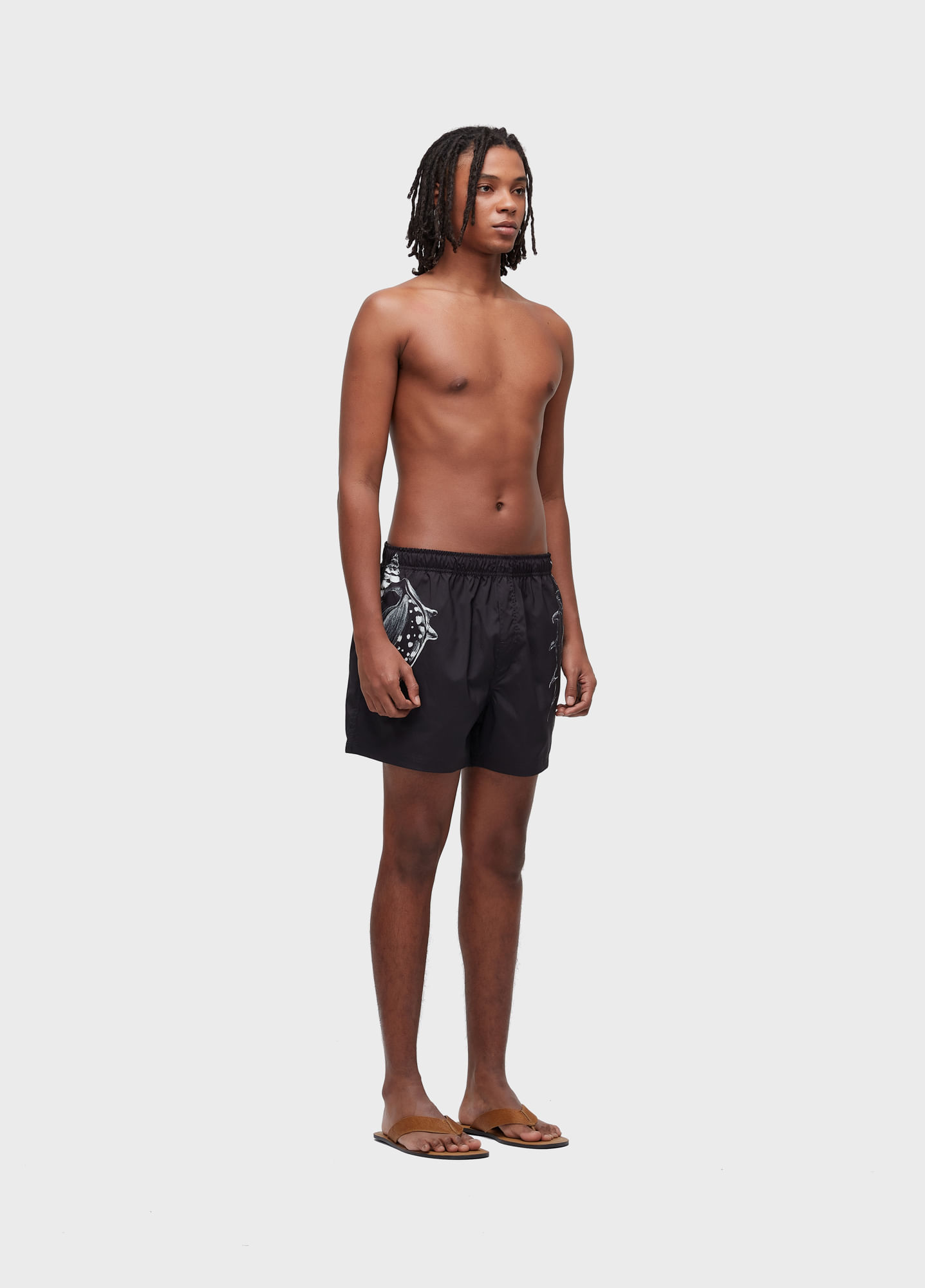 Beach short dark shell