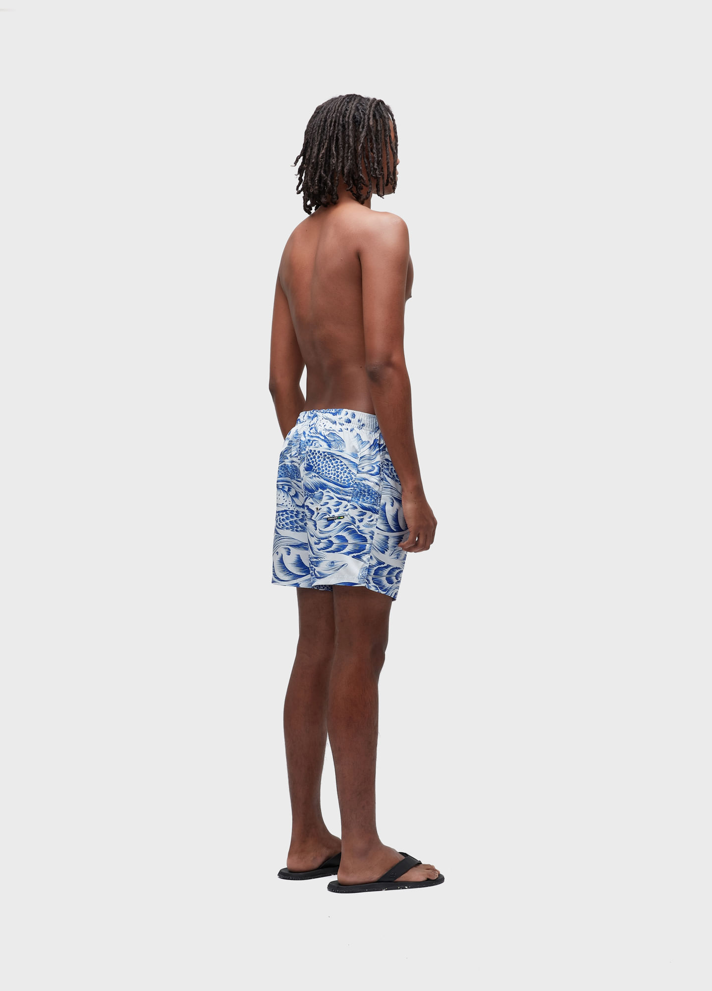 Beach short pirarucu