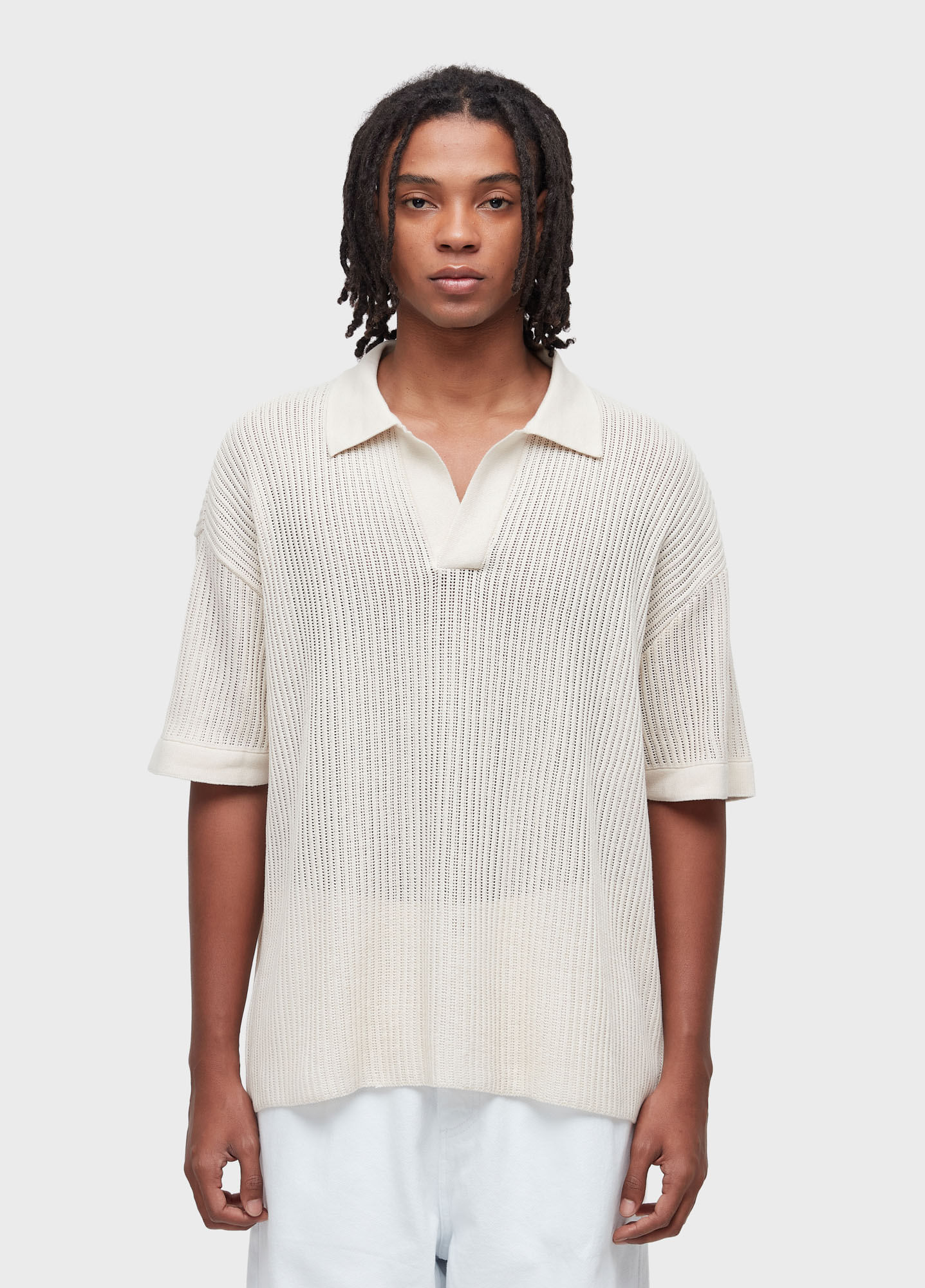 Polo tricot over