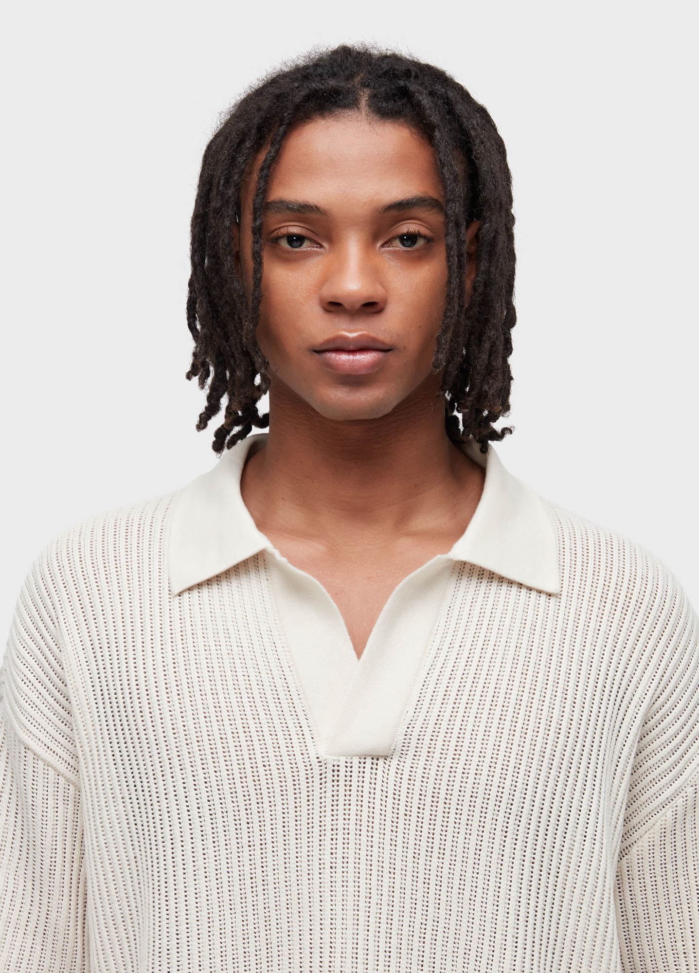 Polo tricot over