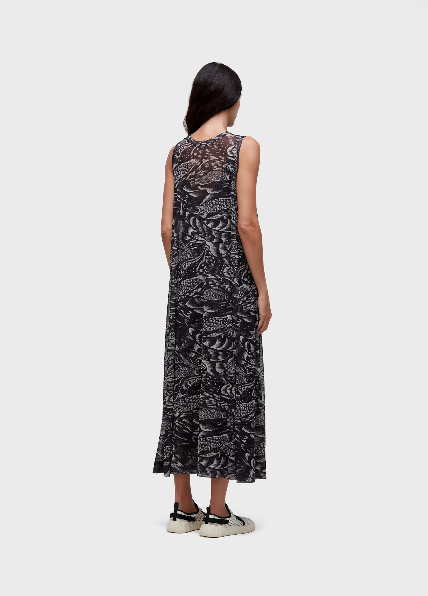 Vestido tule pirarucu trace