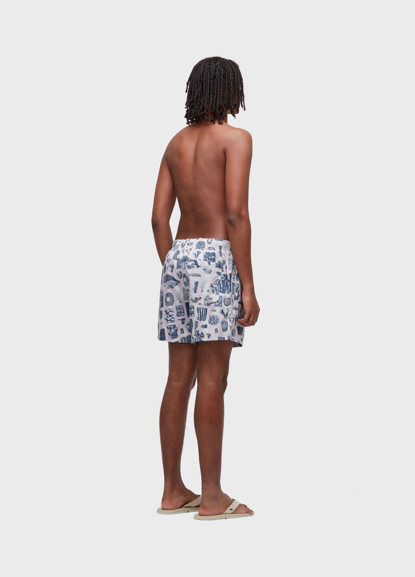 Beach short aquaone flex corais