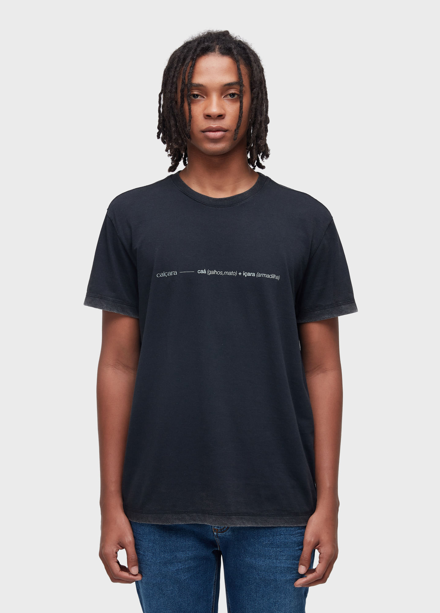 T-shirt double caiçara MC