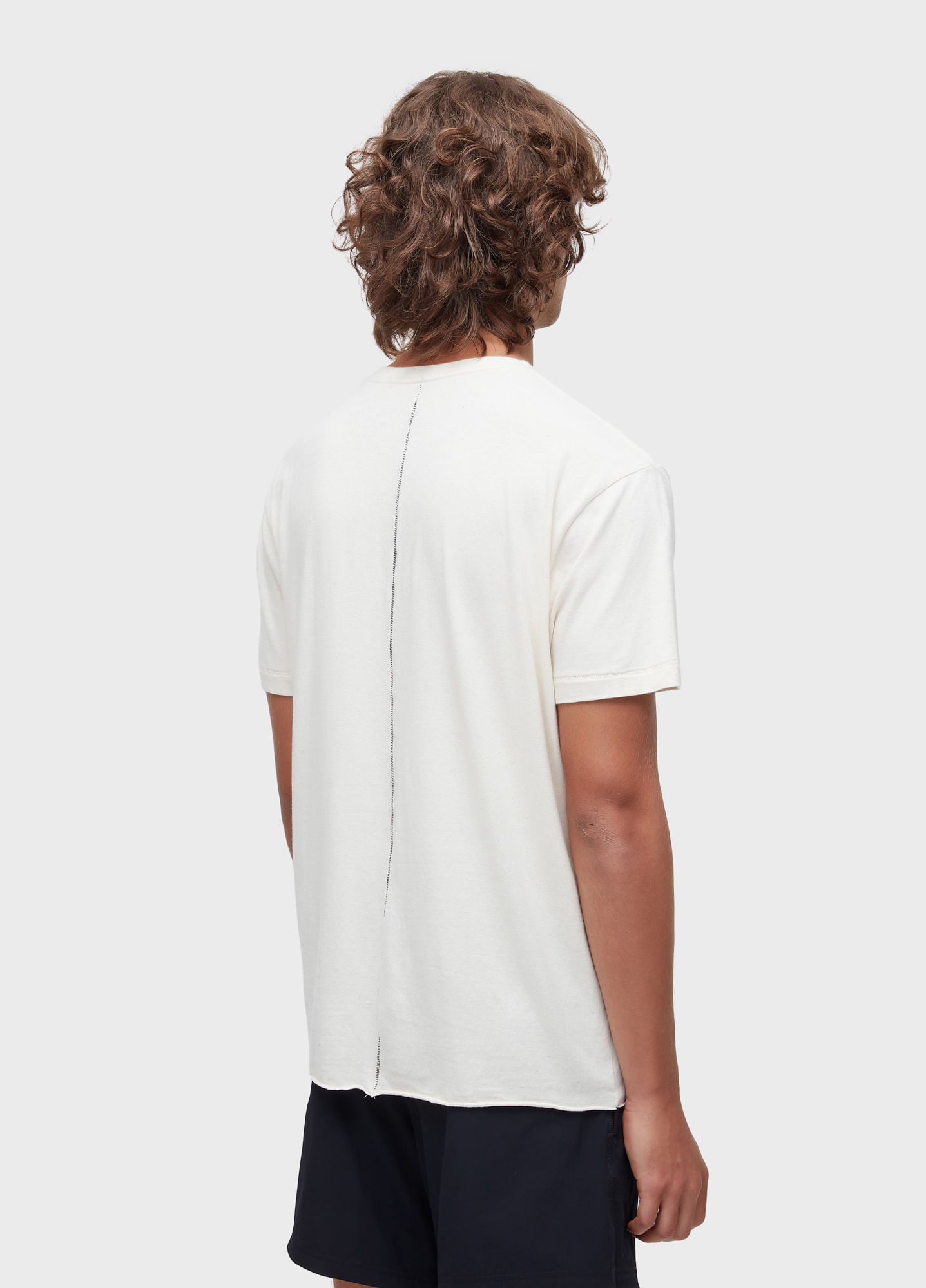 T-shirt brasão caiçara linen MC